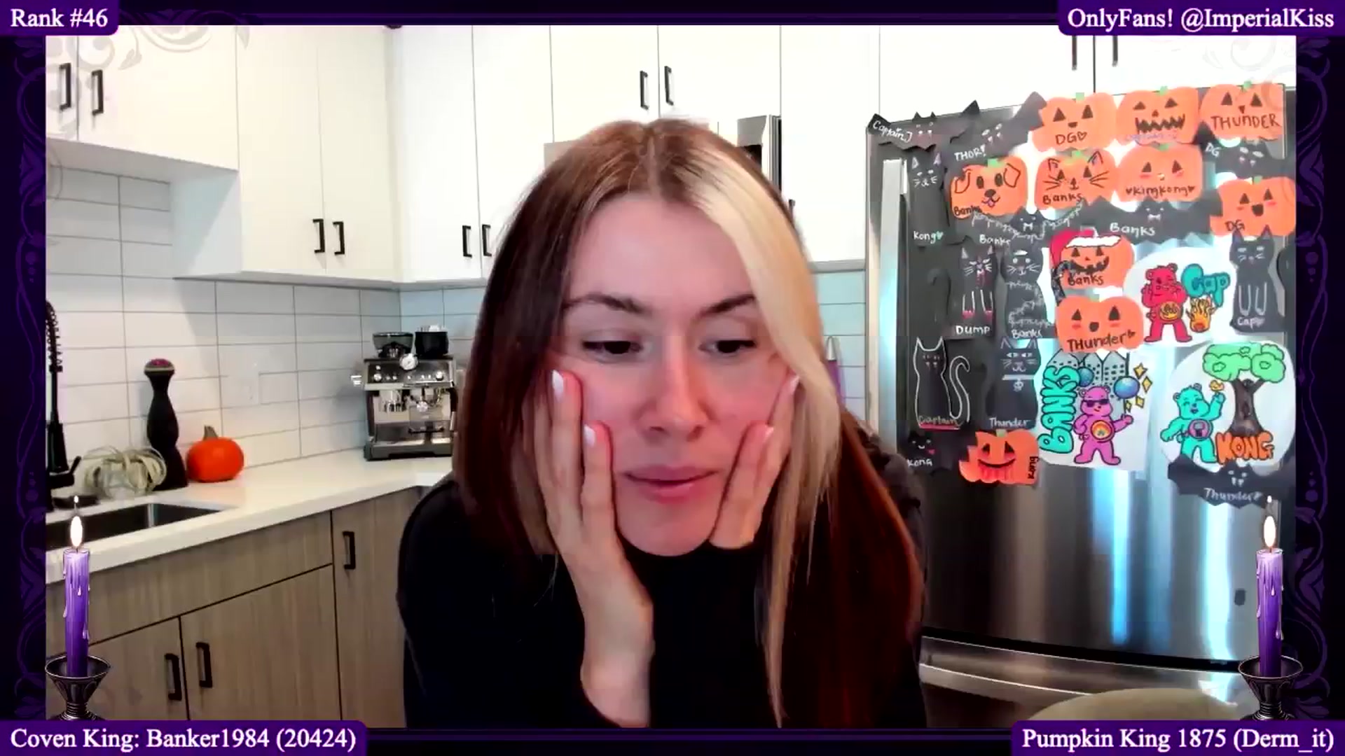 Gallery image thumbnail from ImperialKiss's myfreecams stream on, 10/17/2024, 24:24 image 10 of 20