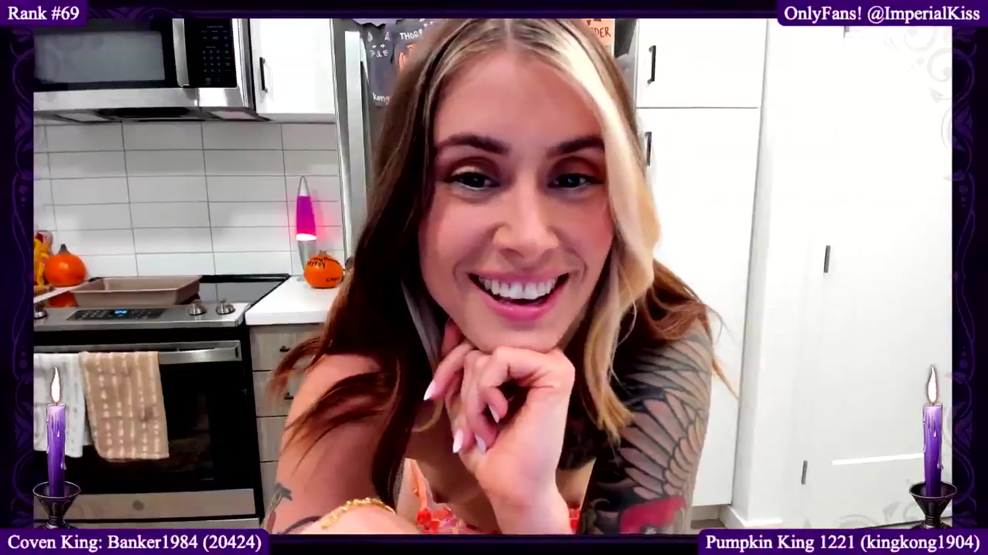 Gallery image thumbnail from ImperialKiss's myfreecams stream on, 10/22/2024, 07:32 image 12 of 20