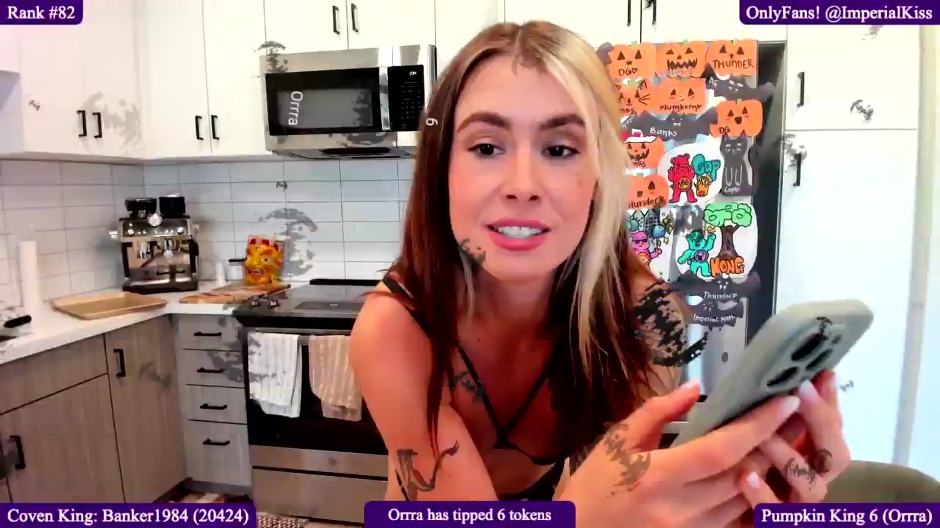 Gallery image thumbnail from ImperialKiss's myfreecams stream on, 10/27/2024, 21:39 image 17 of 20