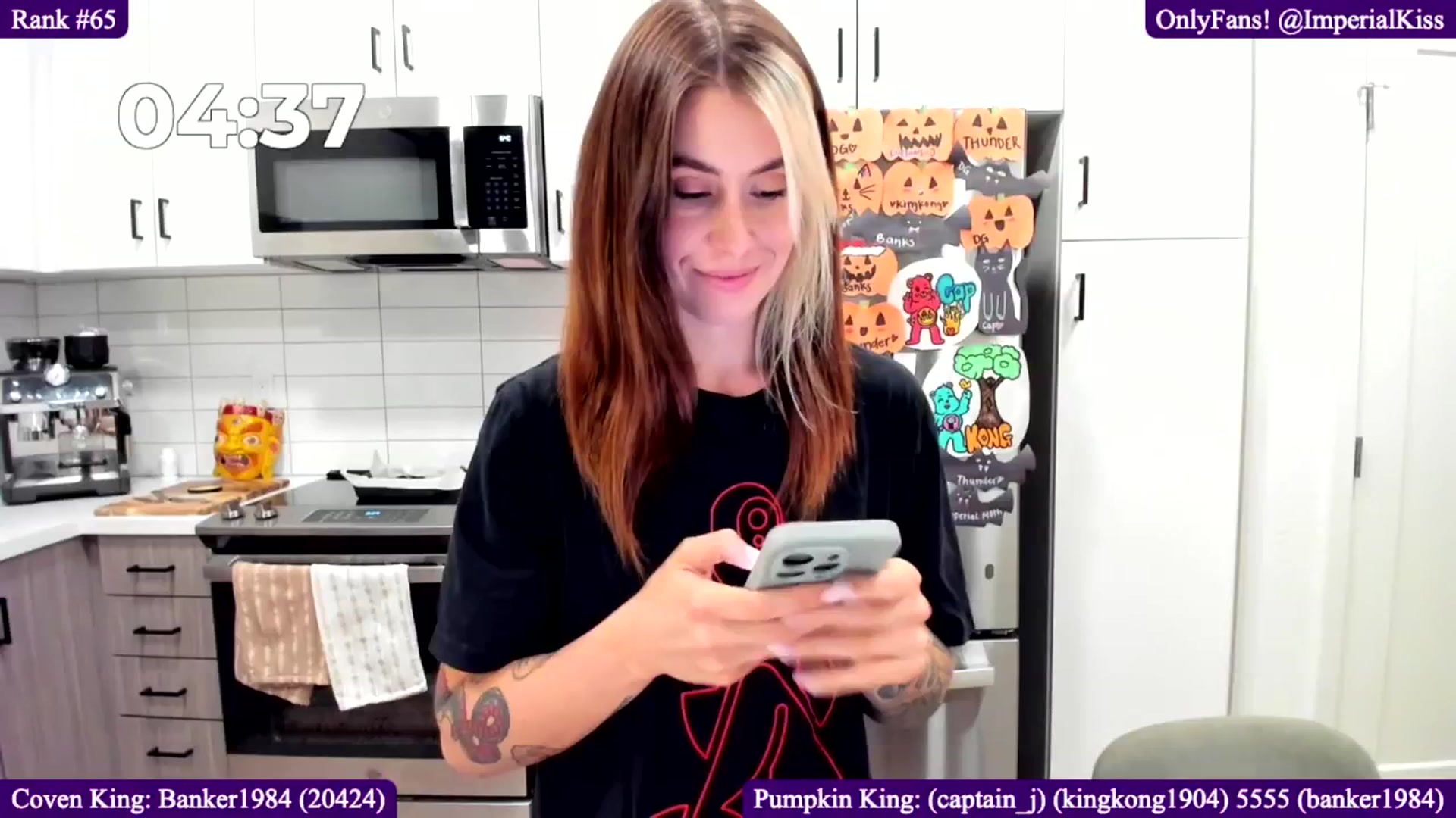 Gallery image thumbnail from ImperialKiss's myfreecams stream on, 10/28/2024, 02:39 image 3 of 20