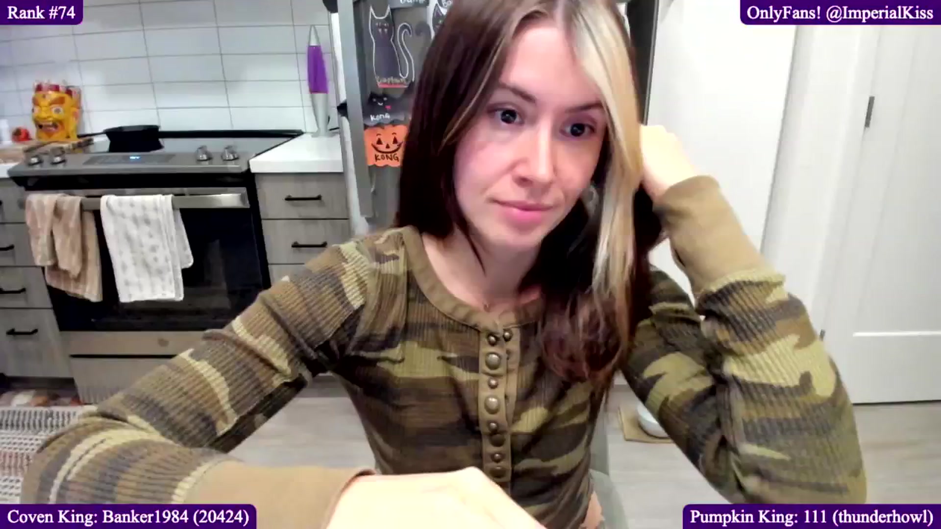 Gallery image thumbnail from ImperialKiss's myfreecams stream on, 10/31/2024, 06:47 image 6 of 20