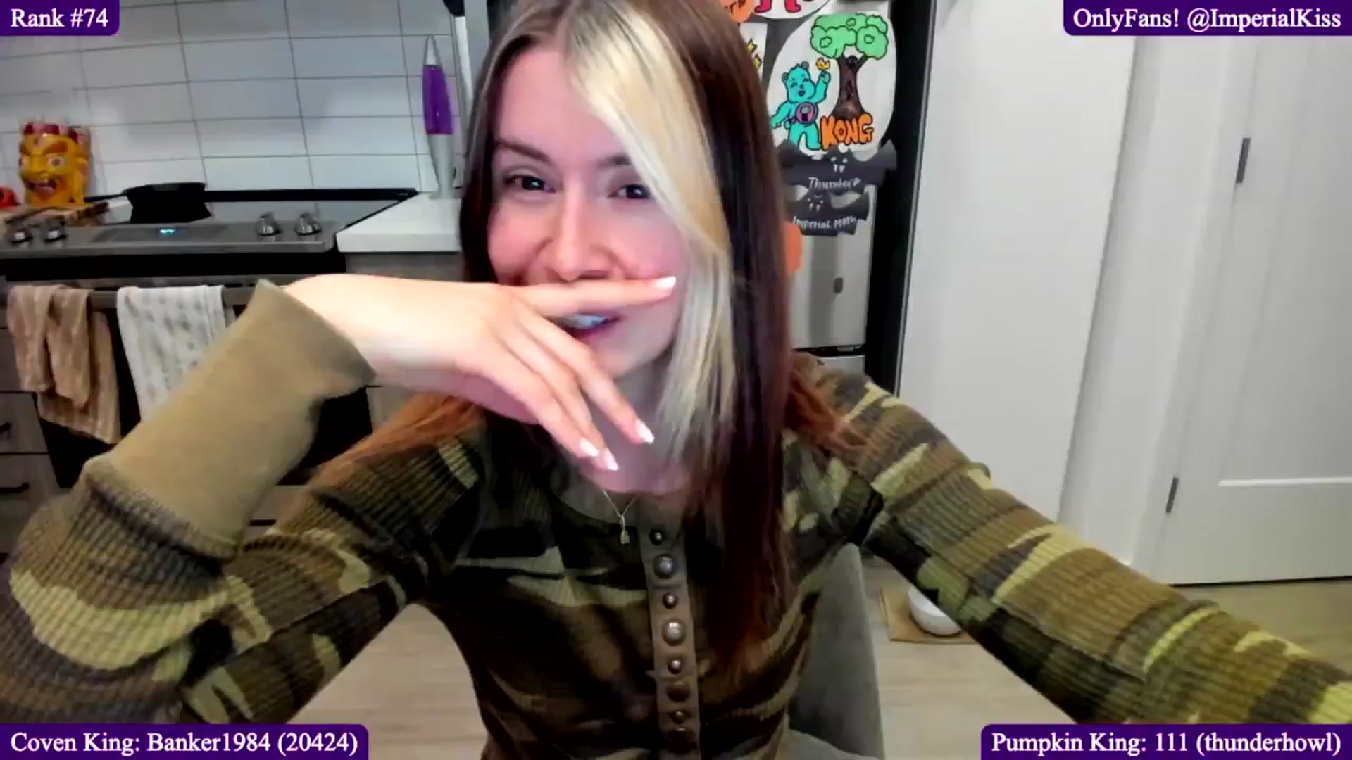 Gallery image thumbnail from ImperialKiss's myfreecams stream on, 10/31/2024, 06:47 image 2 of 20