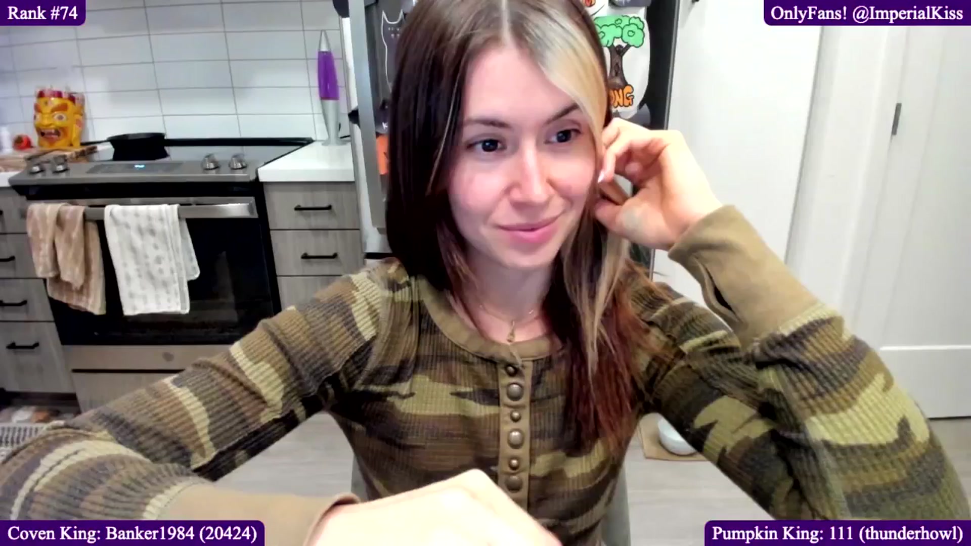 Gallery image thumbnail from ImperialKiss's myfreecams stream on, 10/31/2024, 06:47 image 5 of 20
