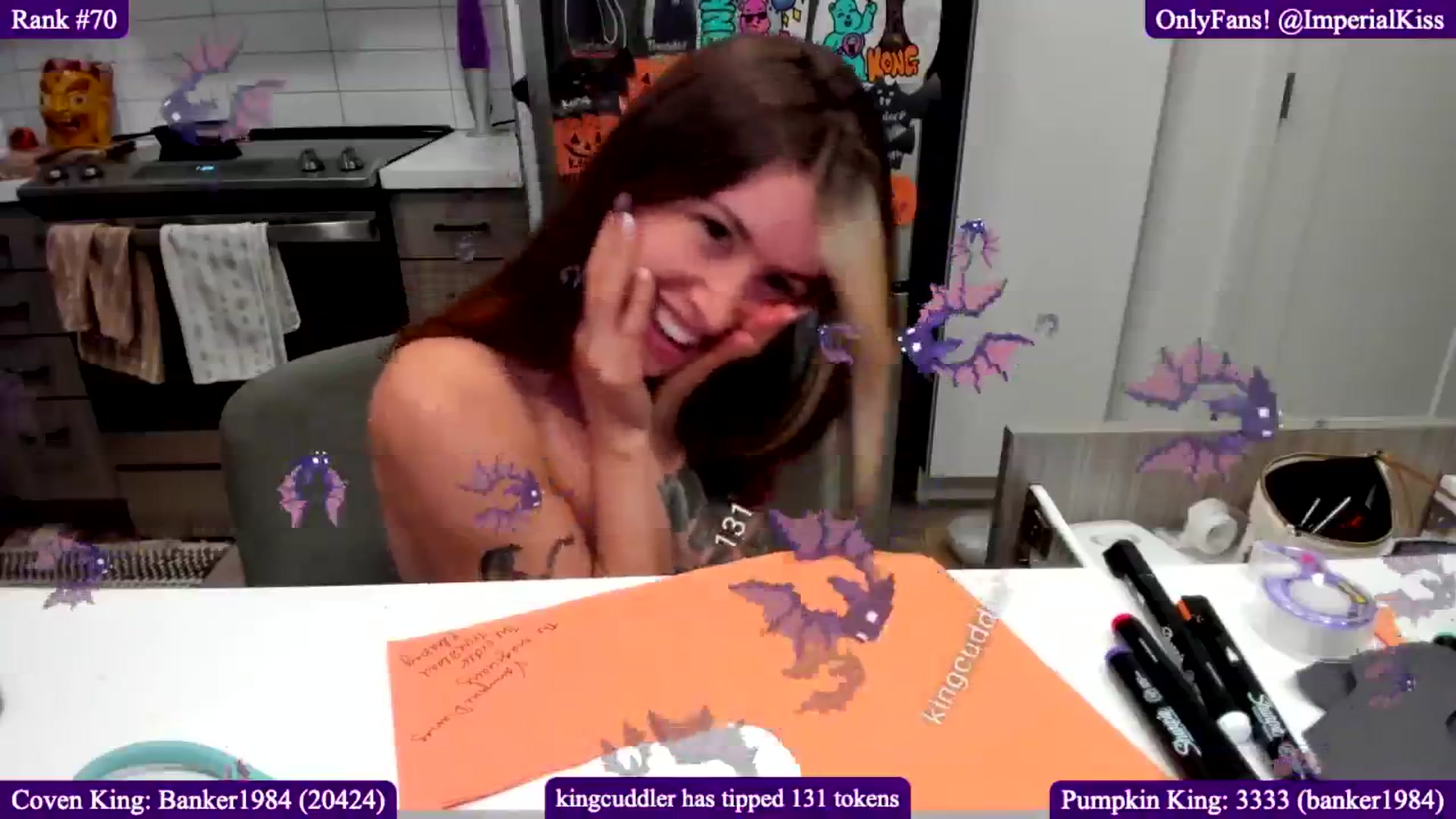 Gallery image thumbnail from ImperialKiss's myfreecams stream on, 10/31/2024, 06:47 image 16 of 20