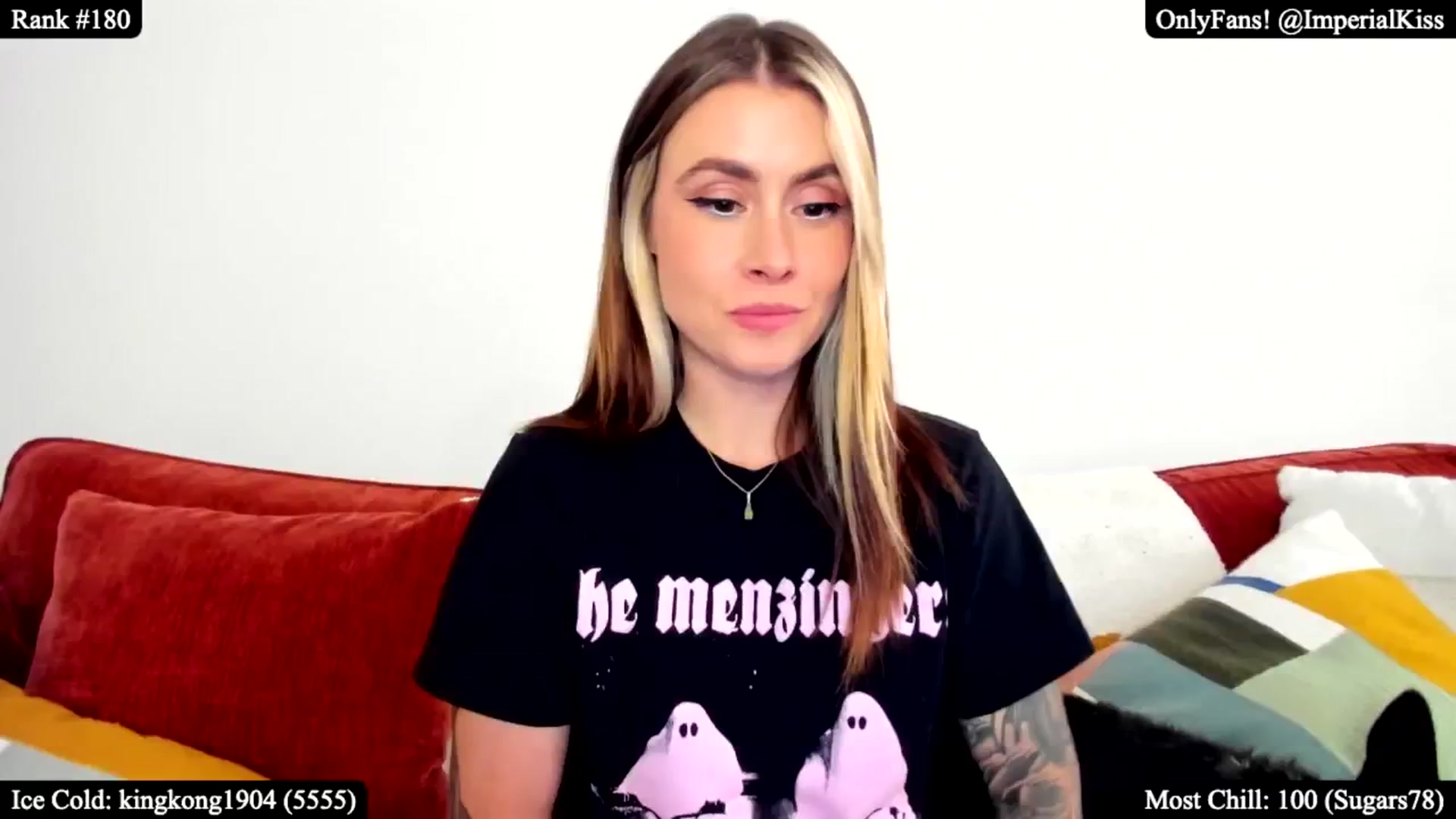 Gallery image thumbnail from ImperialKiss's myfreecams stream on, 11/10/2024, 04:34 image 6 of 20