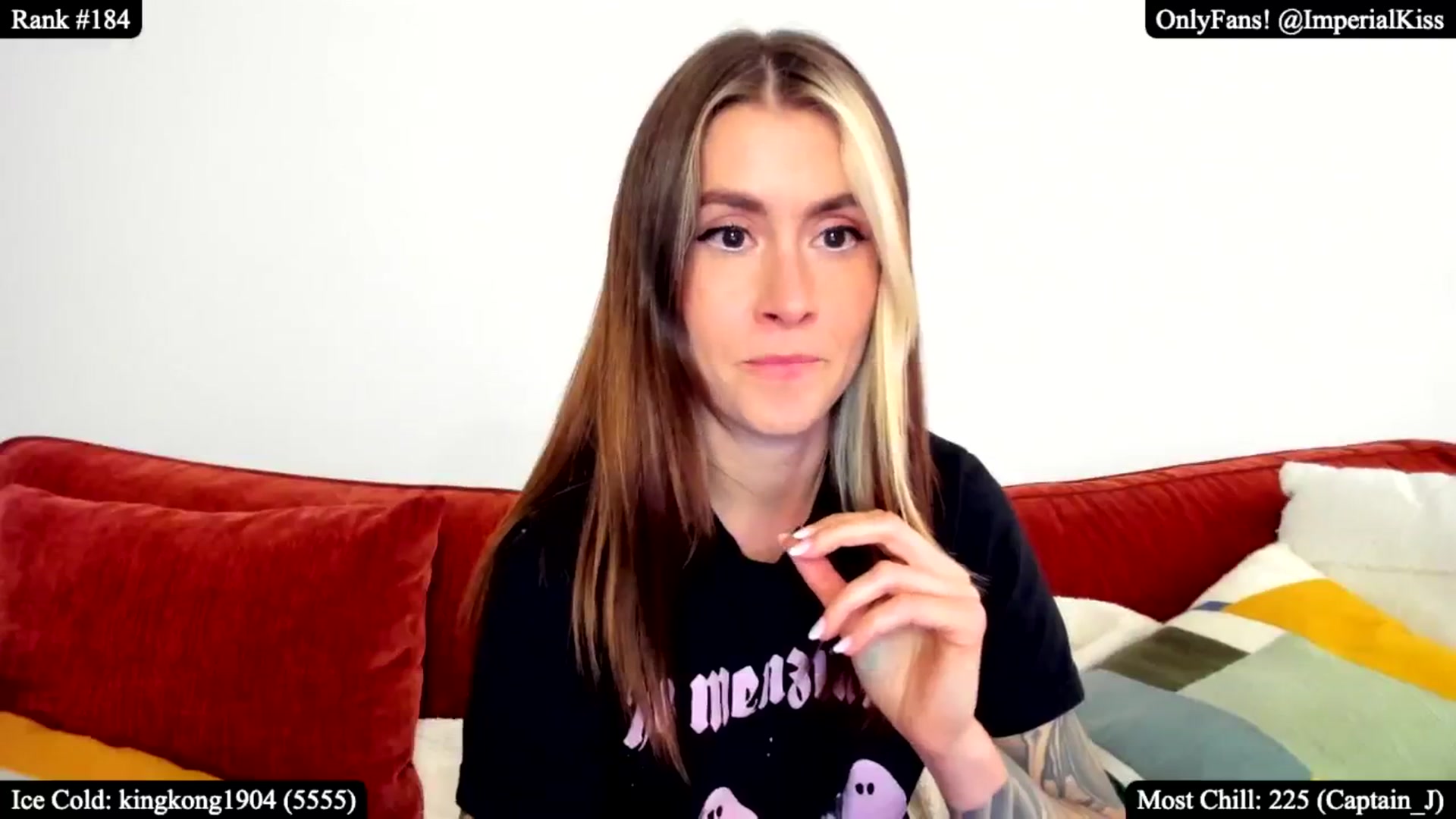 Gallery image thumbnail from ImperialKiss's myfreecams stream on, 11/10/2024, 06:14 image 10 of 20
