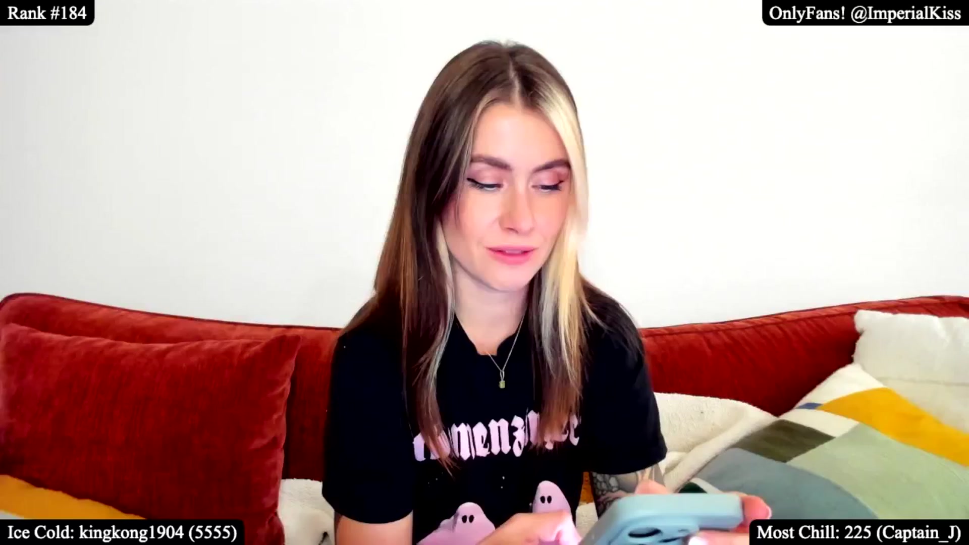Gallery image thumbnail from ImperialKiss's myfreecams stream on, 11/10/2024, 06:14 image 2 of 20