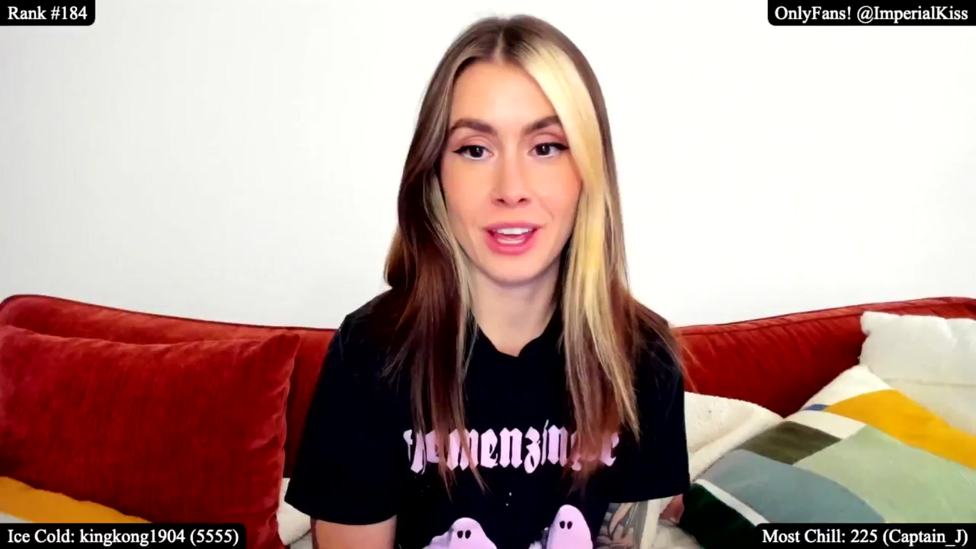 Gallery image thumbnail from ImperialKiss's myfreecams stream on, 11/10/2024, 06:14 image 1 of 20