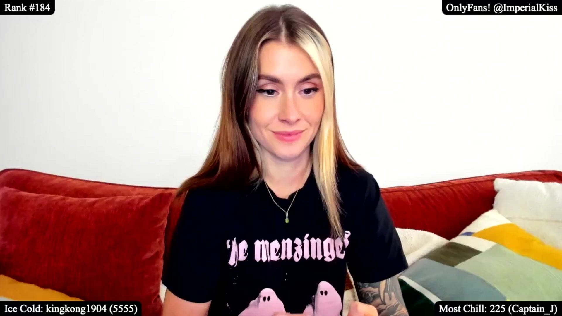 Gallery image thumbnail from ImperialKiss's myfreecams stream on, 11/10/2024, 06:14 image 6 of 20