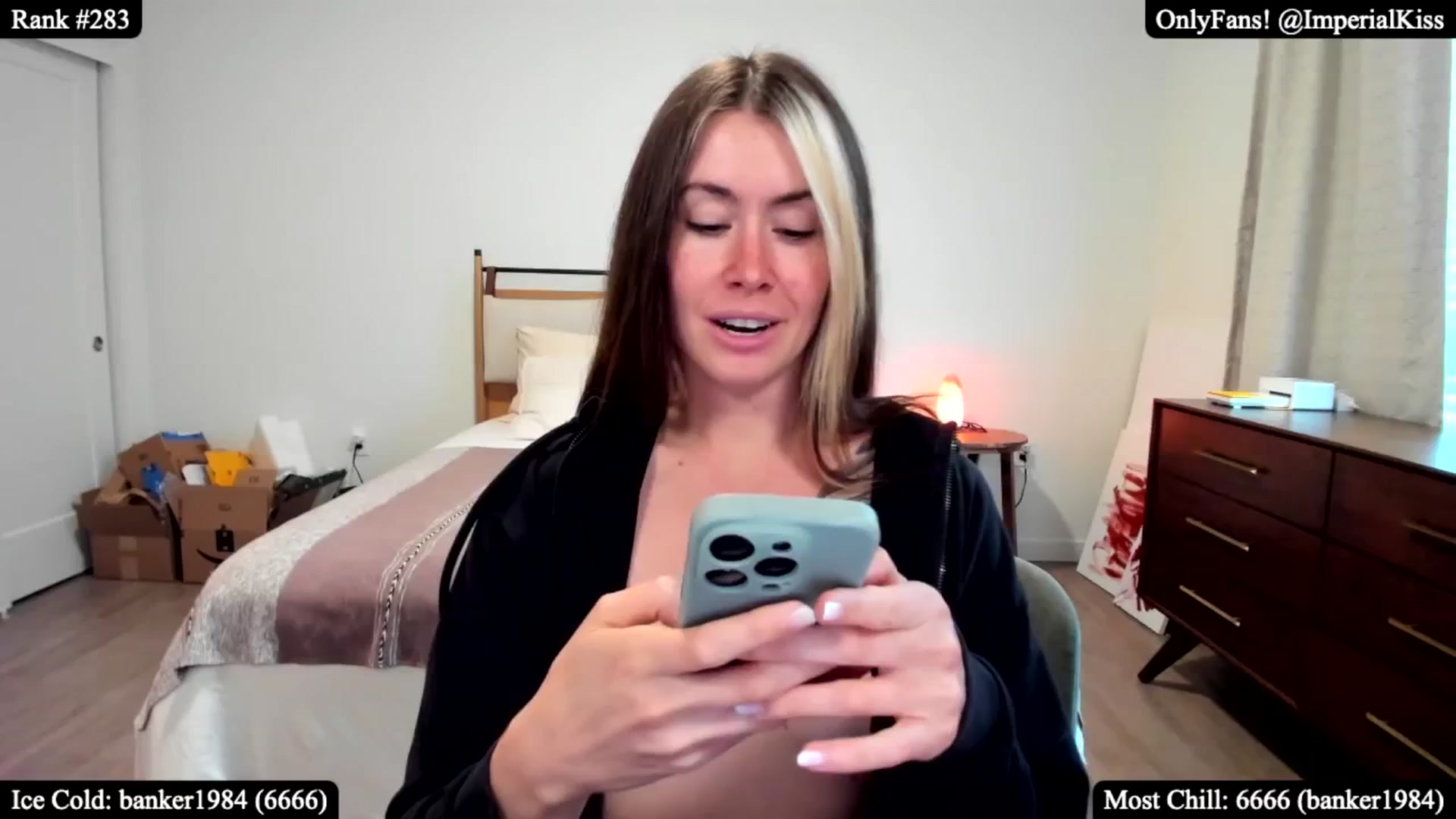 Gallery image thumbnail from ImperialKiss's myfreecams stream on, 11/17/2024, 23:55 image 13 of 20