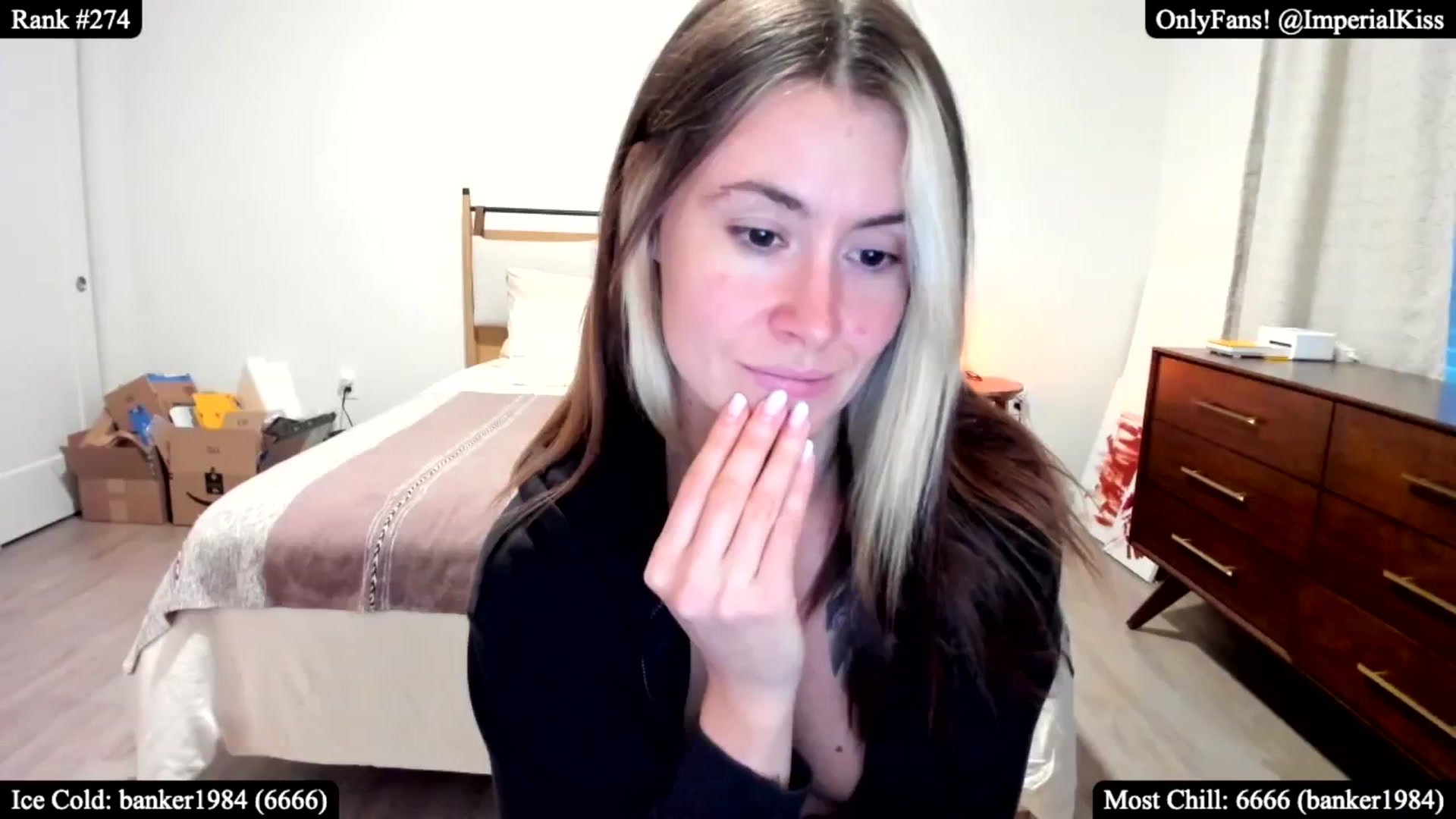 Gallery image thumbnail from ImperialKiss's myfreecams stream on, 11/18/2024, 01:00 image 16 of 20