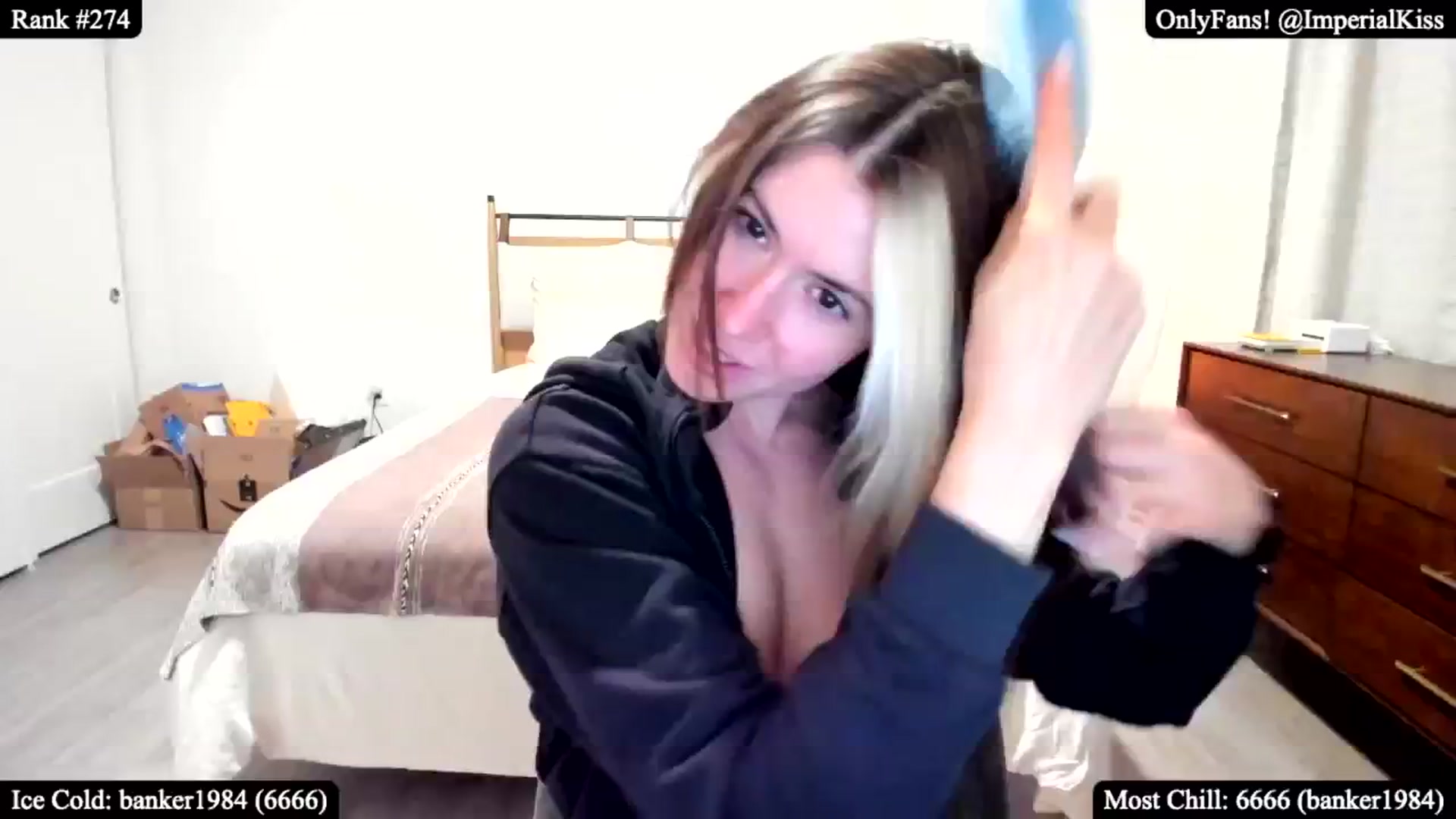 Gallery image thumbnail from ImperialKiss's myfreecams stream on, 11/18/2024, 02:17 image 1 of 20