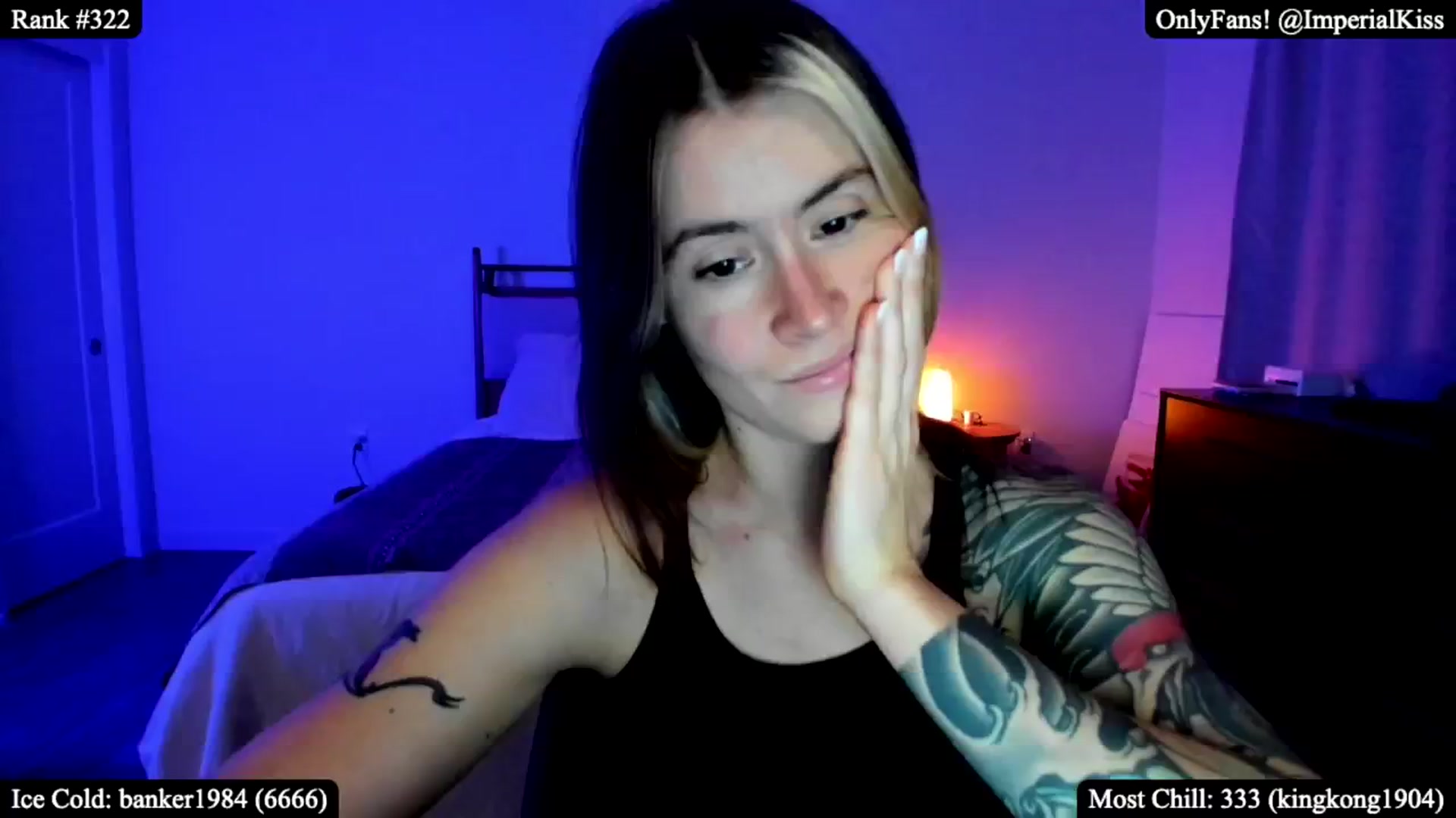 Gallery image thumbnail from ImperialKiss's myfreecams stream on, 11/22/2024, 07:55 image 9 of 20
