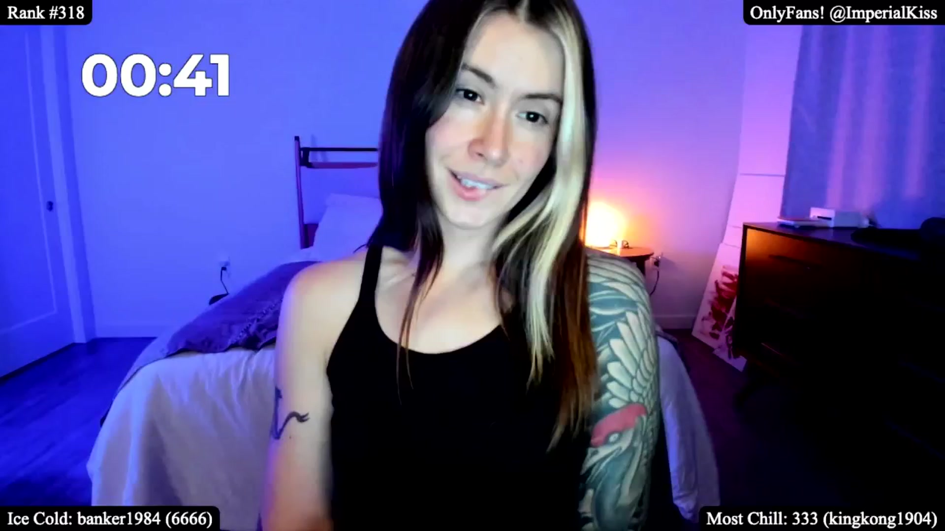 Gallery image thumbnail from ImperialKiss's myfreecams stream on, 11/22/2024, 07:55 image 16 of 20