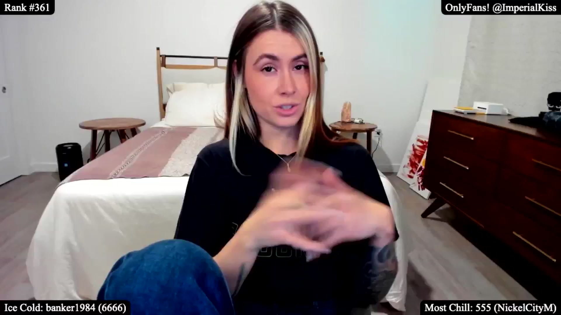 Gallery image thumbnail from ImperialKiss's myfreecams stream on, 11/25/2024, 01:54 image 7 of 20