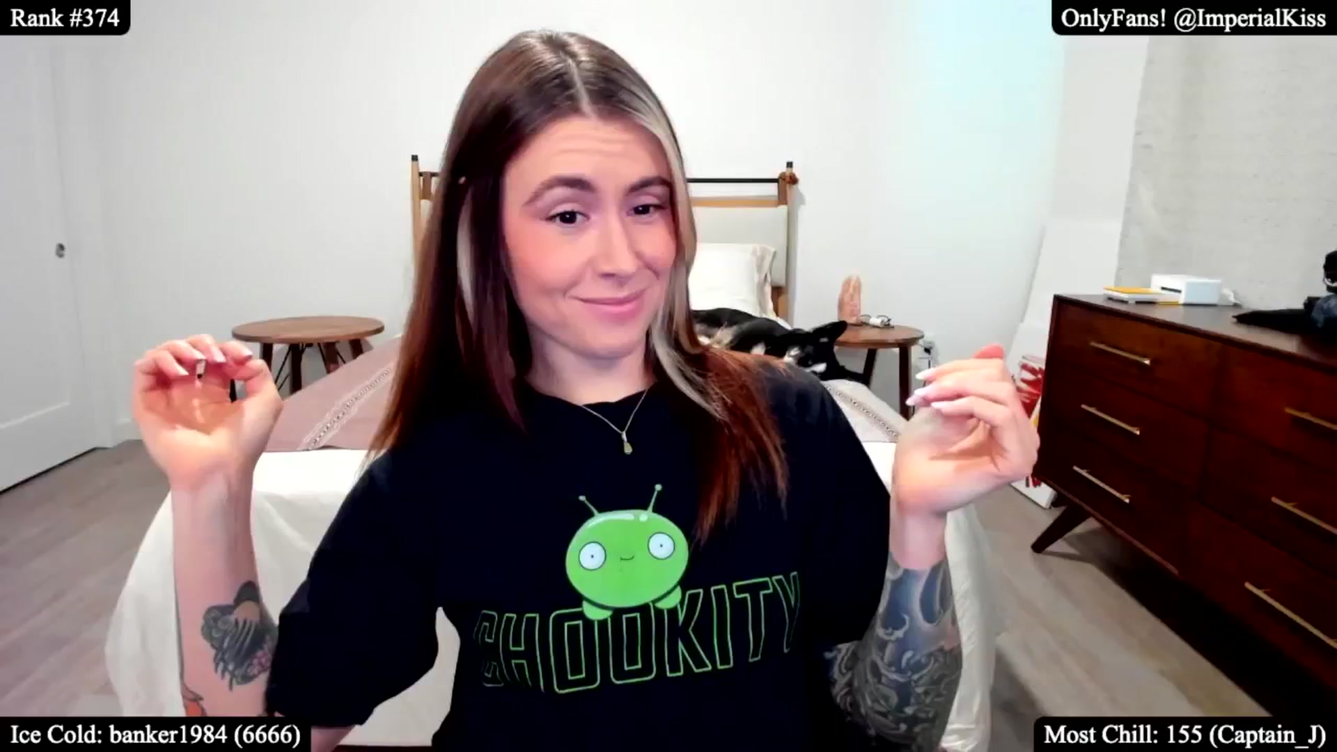 Gallery image thumbnail from ImperialKiss's myfreecams stream on, 11/25/2024, 01:54 image 4 of 20