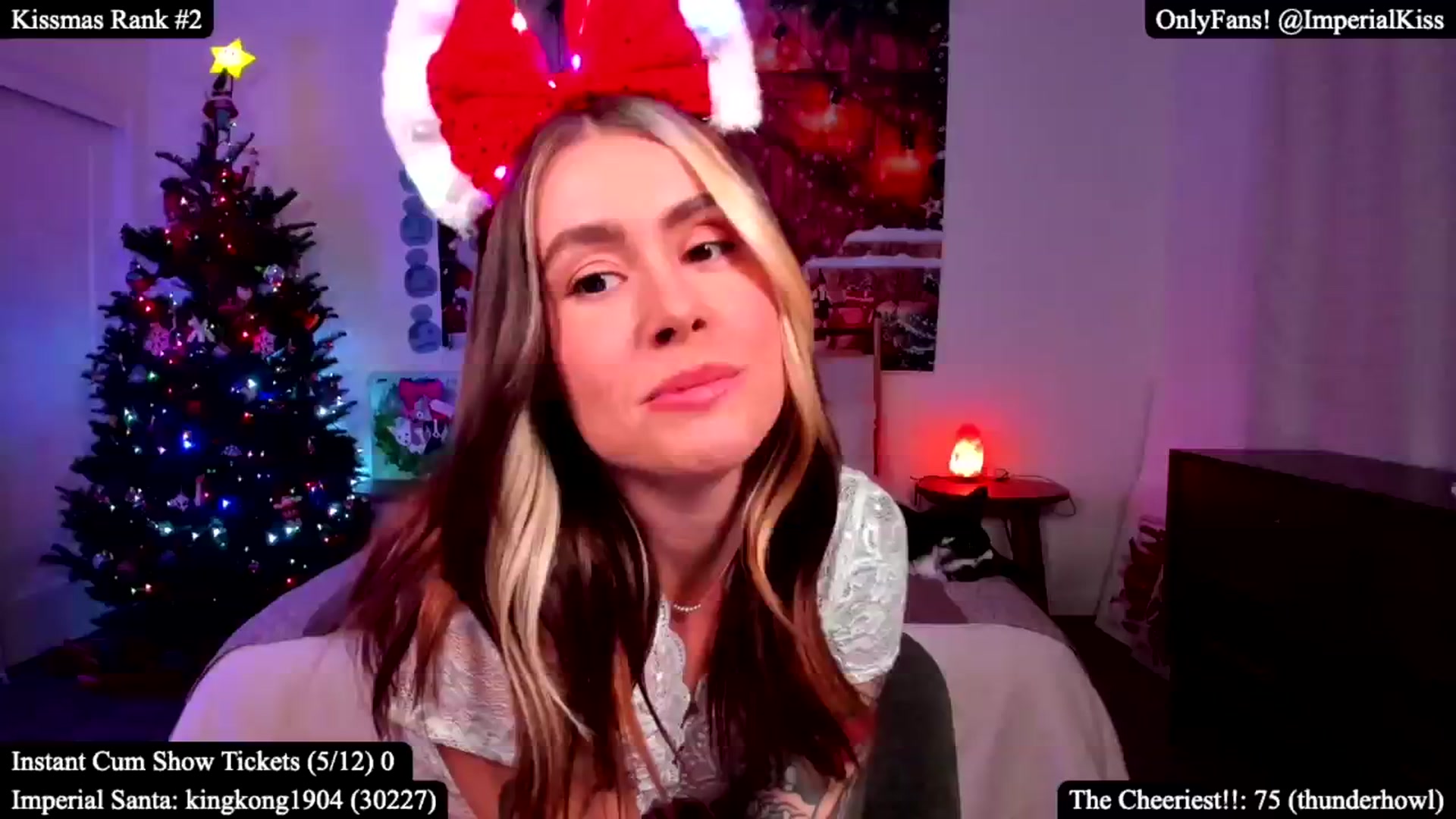 Gallery image thumbnail from ImperialKiss's myfreecams stream on, 12/05/2024, 02:10 image 6 of 20