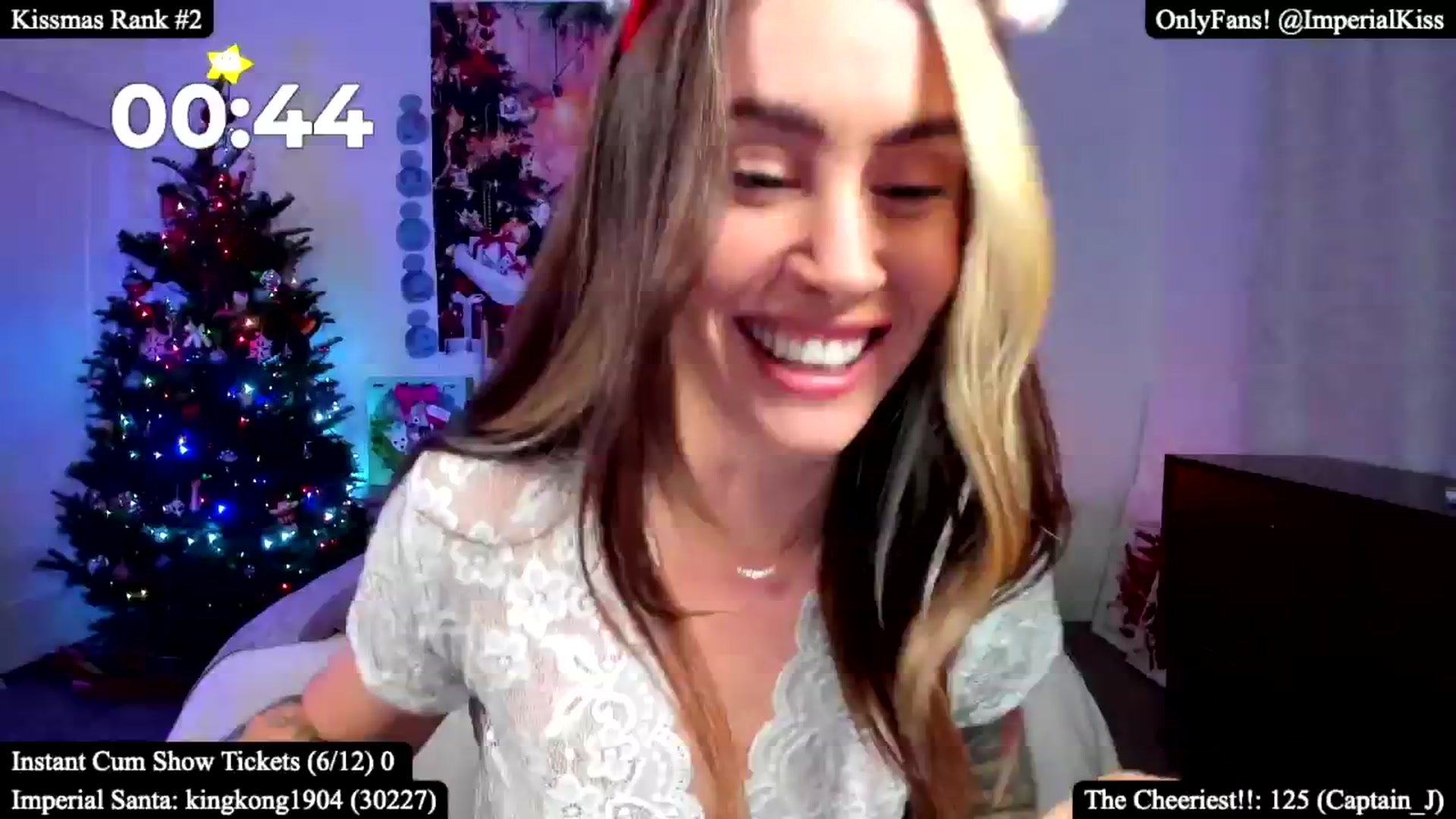 Gallery image thumbnail from ImperialKiss's myfreecams stream on, 12/05/2024, 02:10 image 18 of 20