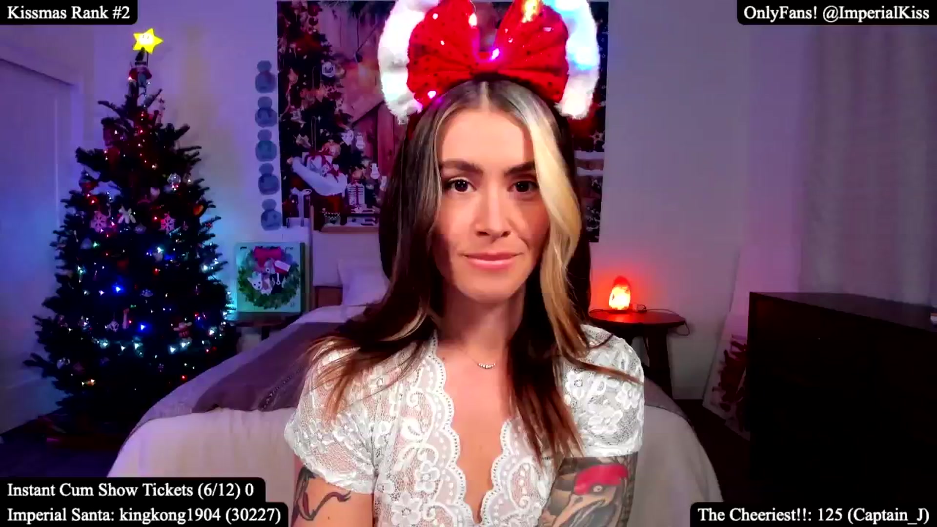 Gallery image thumbnail from ImperialKiss's myfreecams stream on, 12/05/2024, 02:10 image 20 of 20