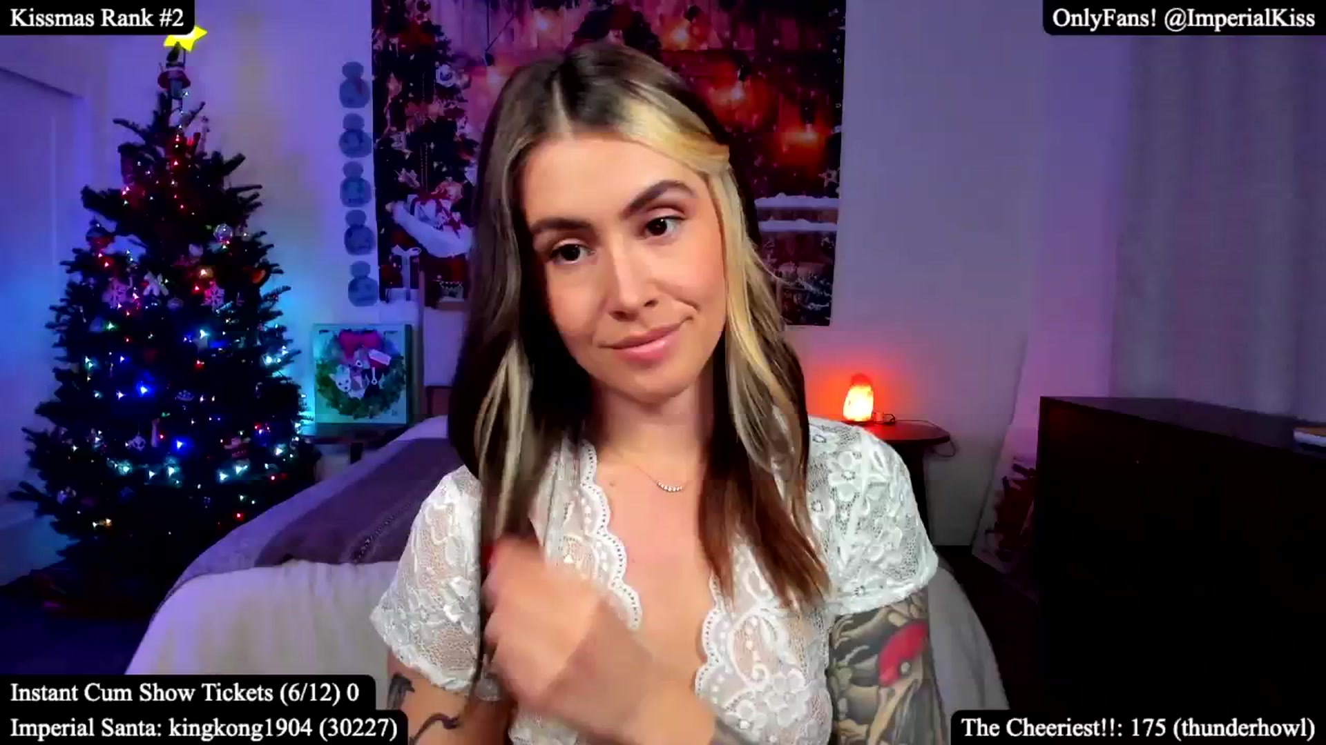 Gallery image thumbnail from ImperialKiss's myfreecams stream on, 12/05/2024, 07:11 image 2 of 20