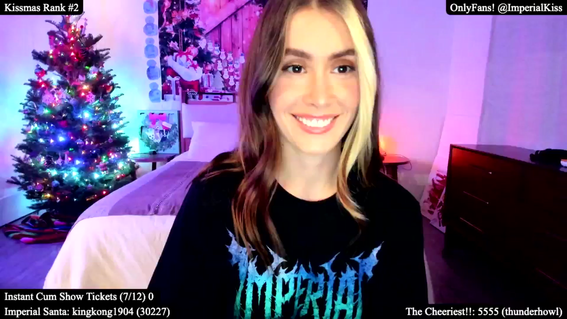Gallery image thumbnail from ImperialKiss's myfreecams stream on, 12/07/2024, 07:48 image 2 of 20