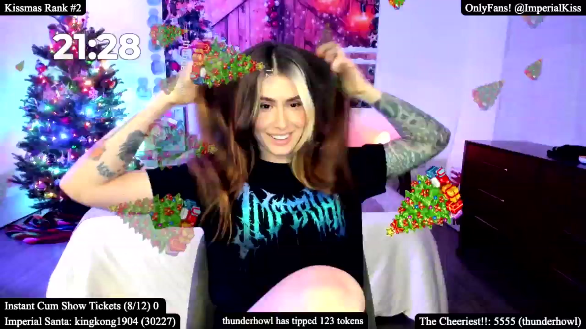 Gallery image thumbnail from ImperialKiss's myfreecams stream on, 12/07/2024, 07:48 image 8 of 20