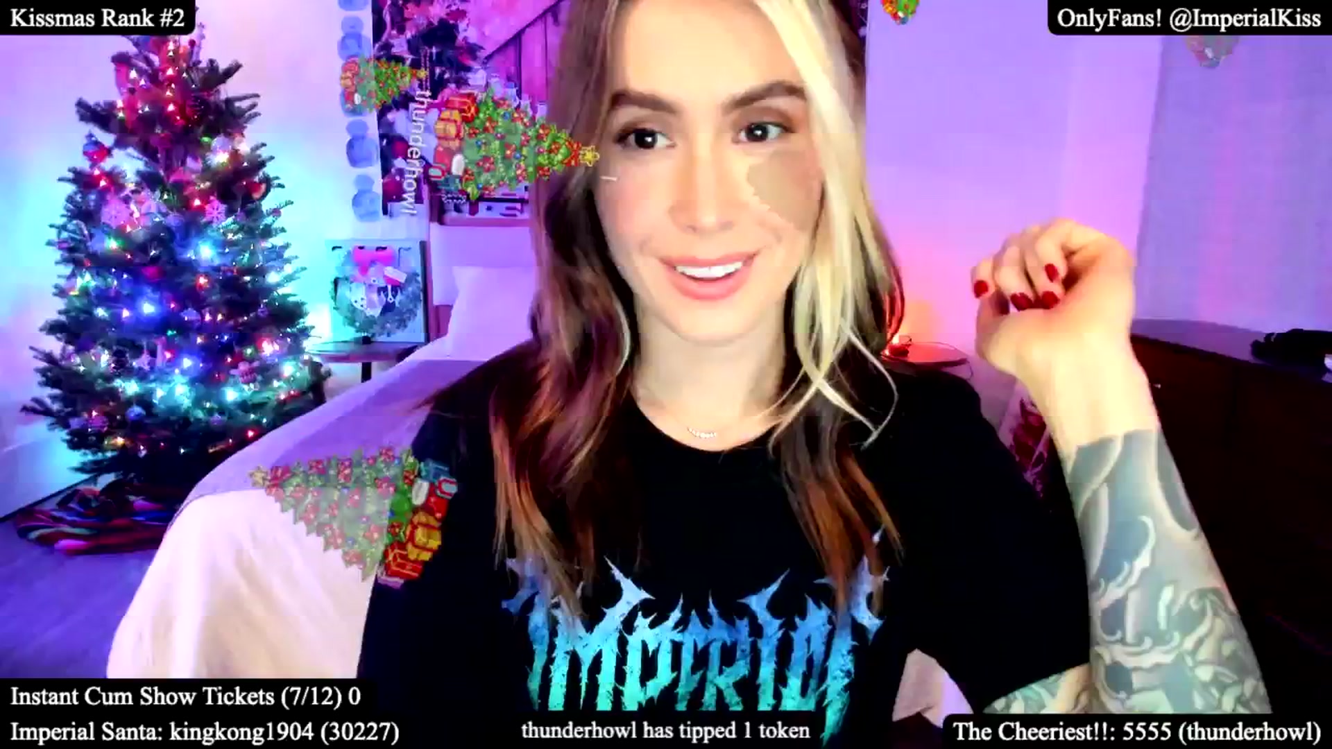 Gallery image thumbnail from ImperialKiss's myfreecams stream on, 12/07/2024, 07:48 image 4 of 20