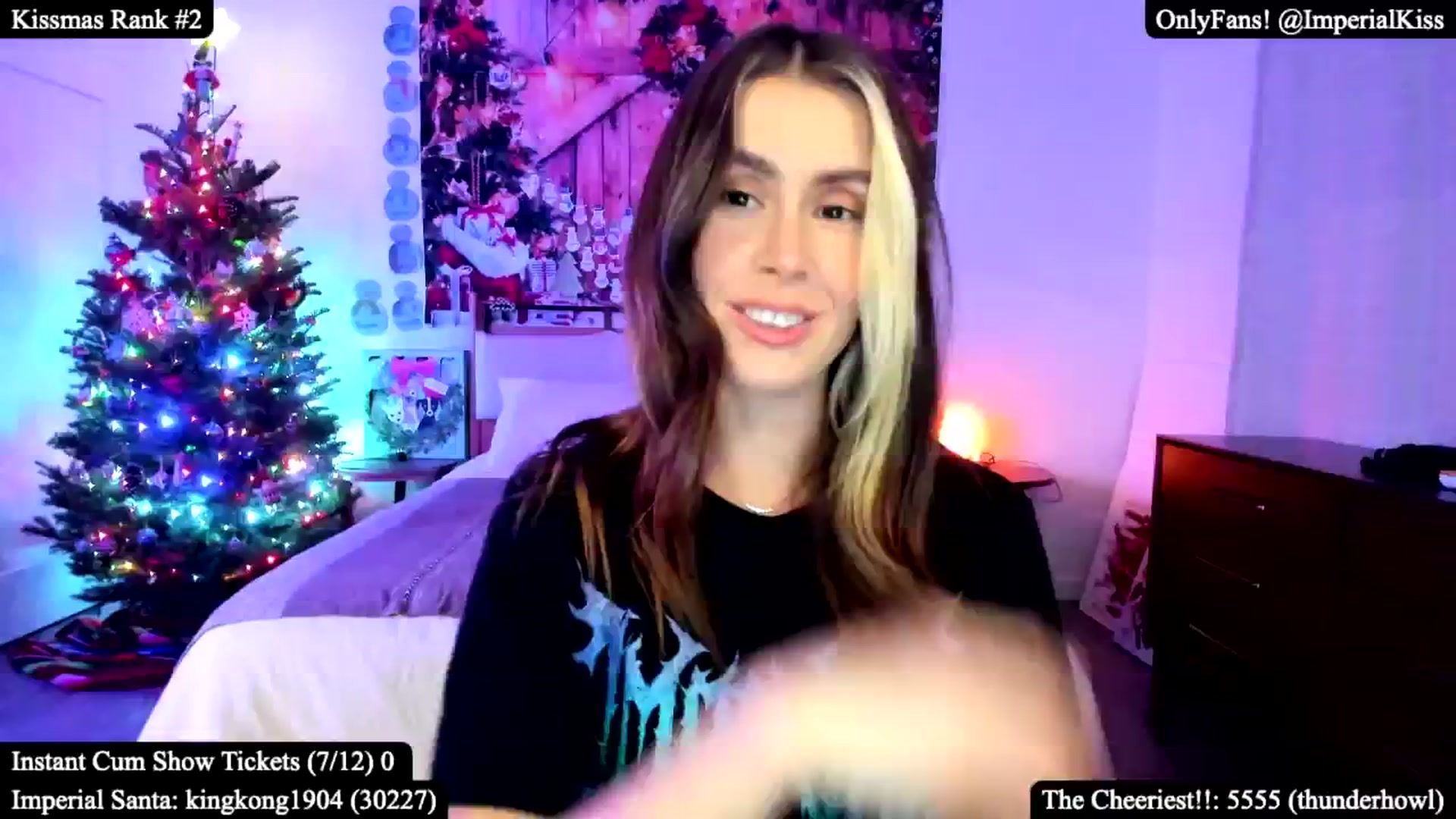Gallery image thumbnail from ImperialKiss's myfreecams stream on, 12/07/2024, 07:48 image 5 of 20