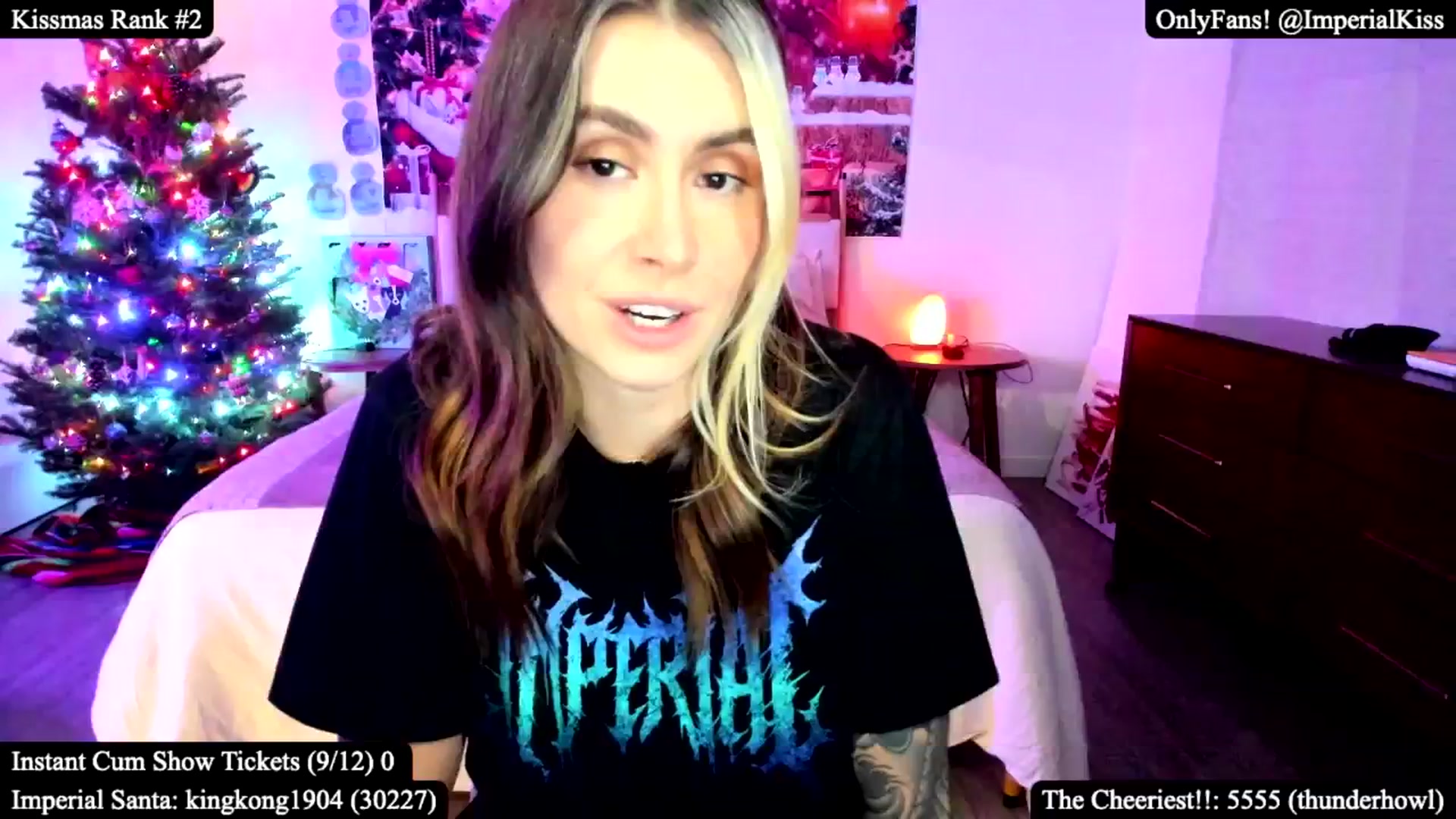 Gallery image thumbnail from ImperialKiss's myfreecams stream on, 12/07/2024, 07:48 image 17 of 20