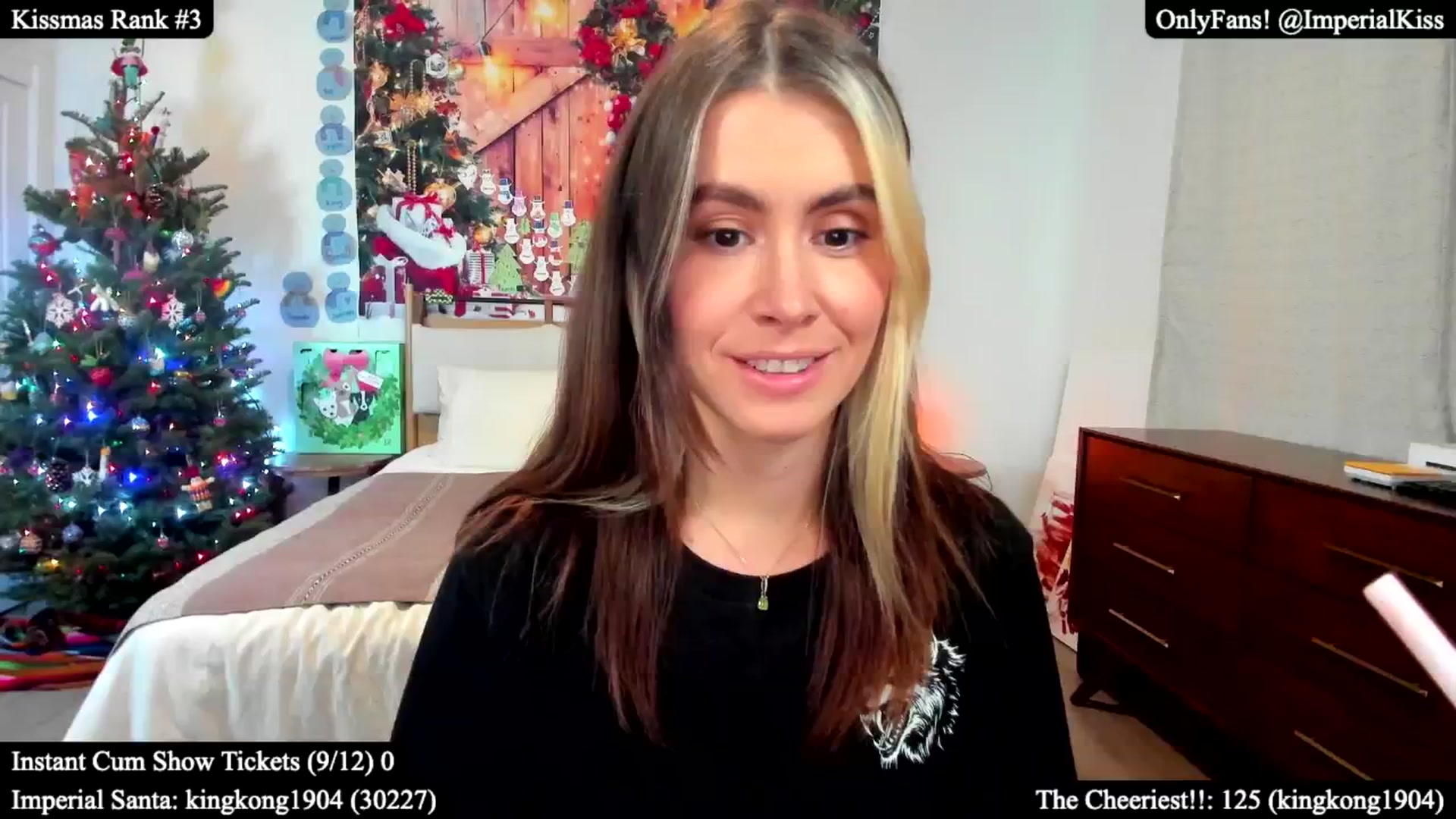 Gallery image thumbnail from ImperialKiss's myfreecams stream on, 12/08/2024, 24:02 image 5 of 20