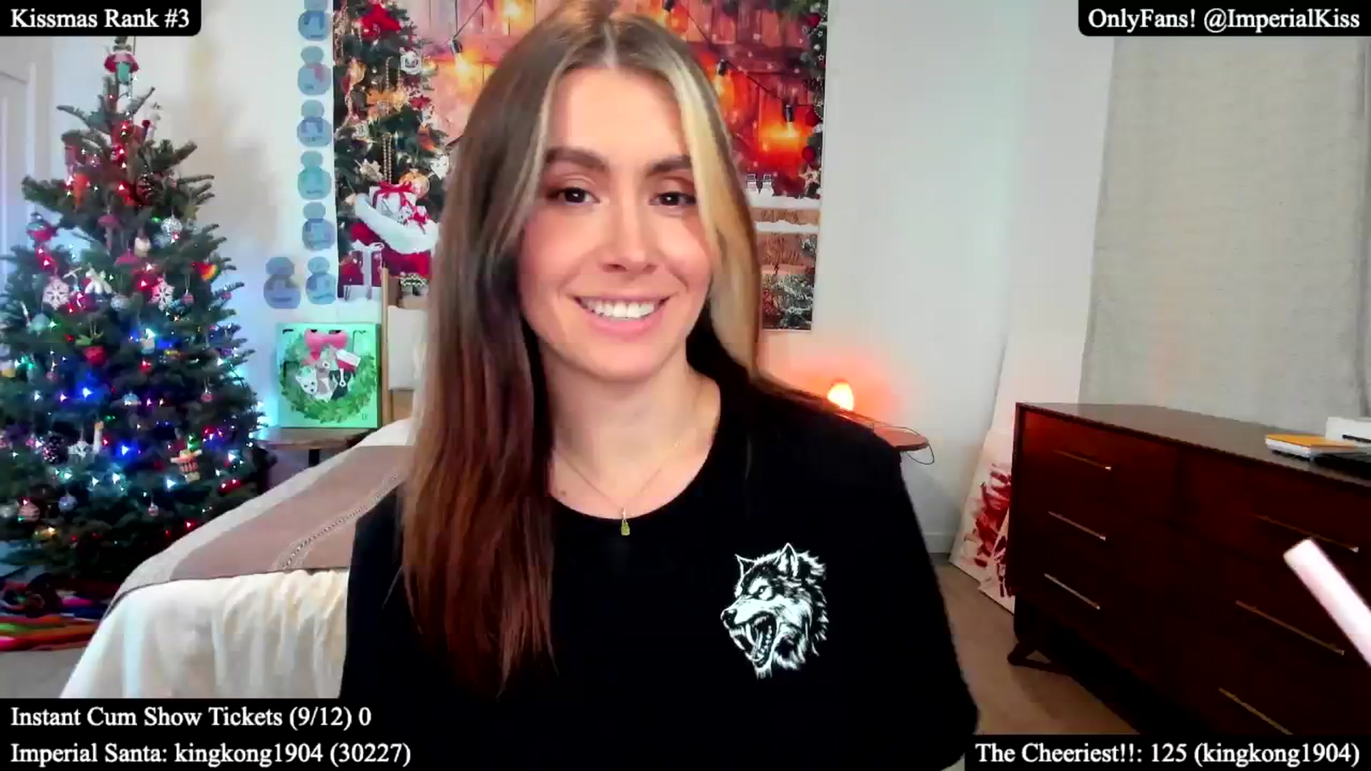 Gallery image thumbnail from ImperialKiss's myfreecams stream on, 12/08/2024, 24:02 image 6 of 20
