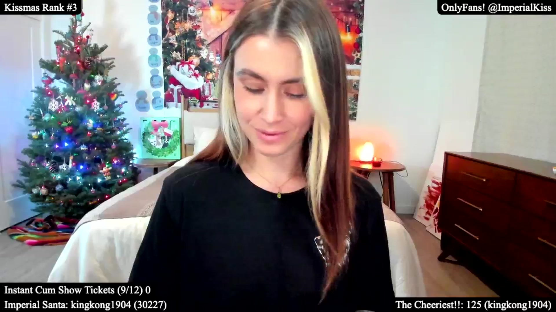 Gallery image thumbnail from ImperialKiss's myfreecams stream on, 12/08/2024, 24:02 image 16 of 20