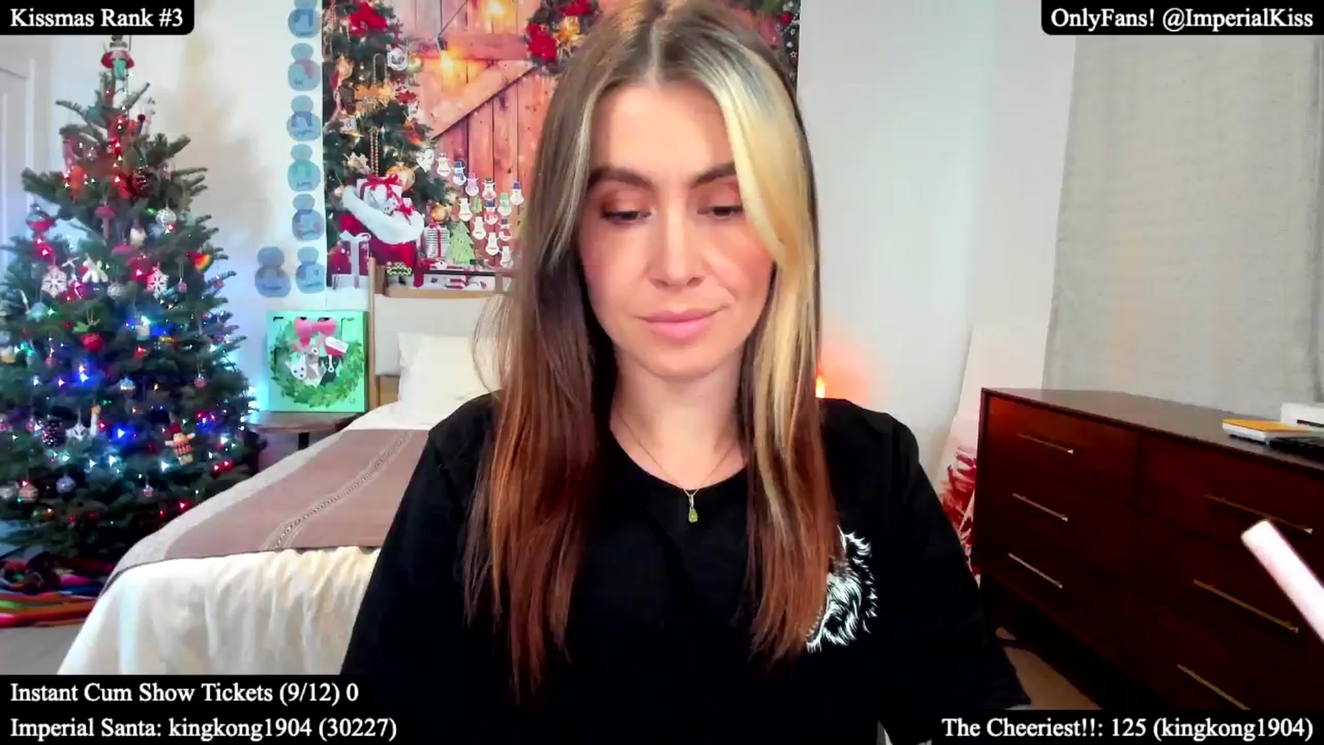 Gallery image thumbnail from ImperialKiss's myfreecams stream on, 12/08/2024, 24:02 image 3 of 20