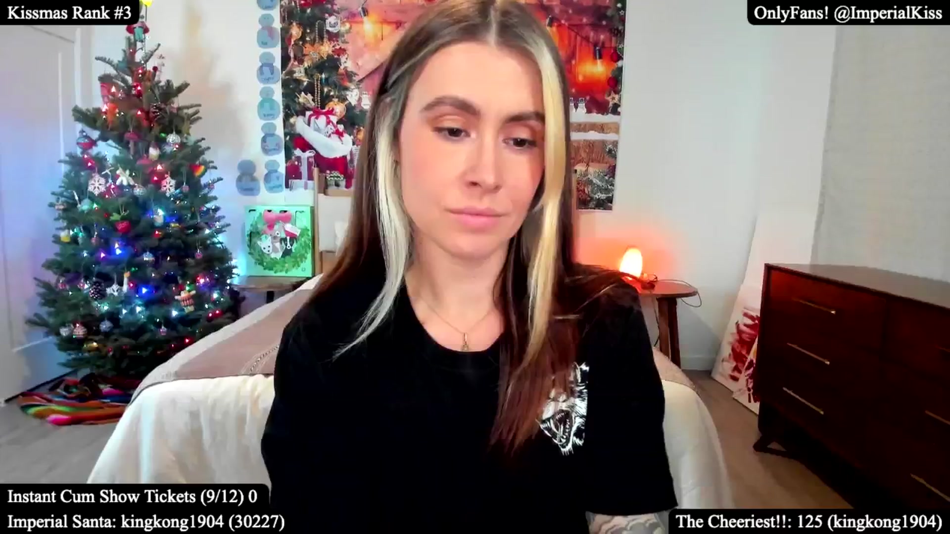 Gallery image thumbnail from ImperialKiss's myfreecams stream on, 12/08/2024, 24:02 image 10 of 20