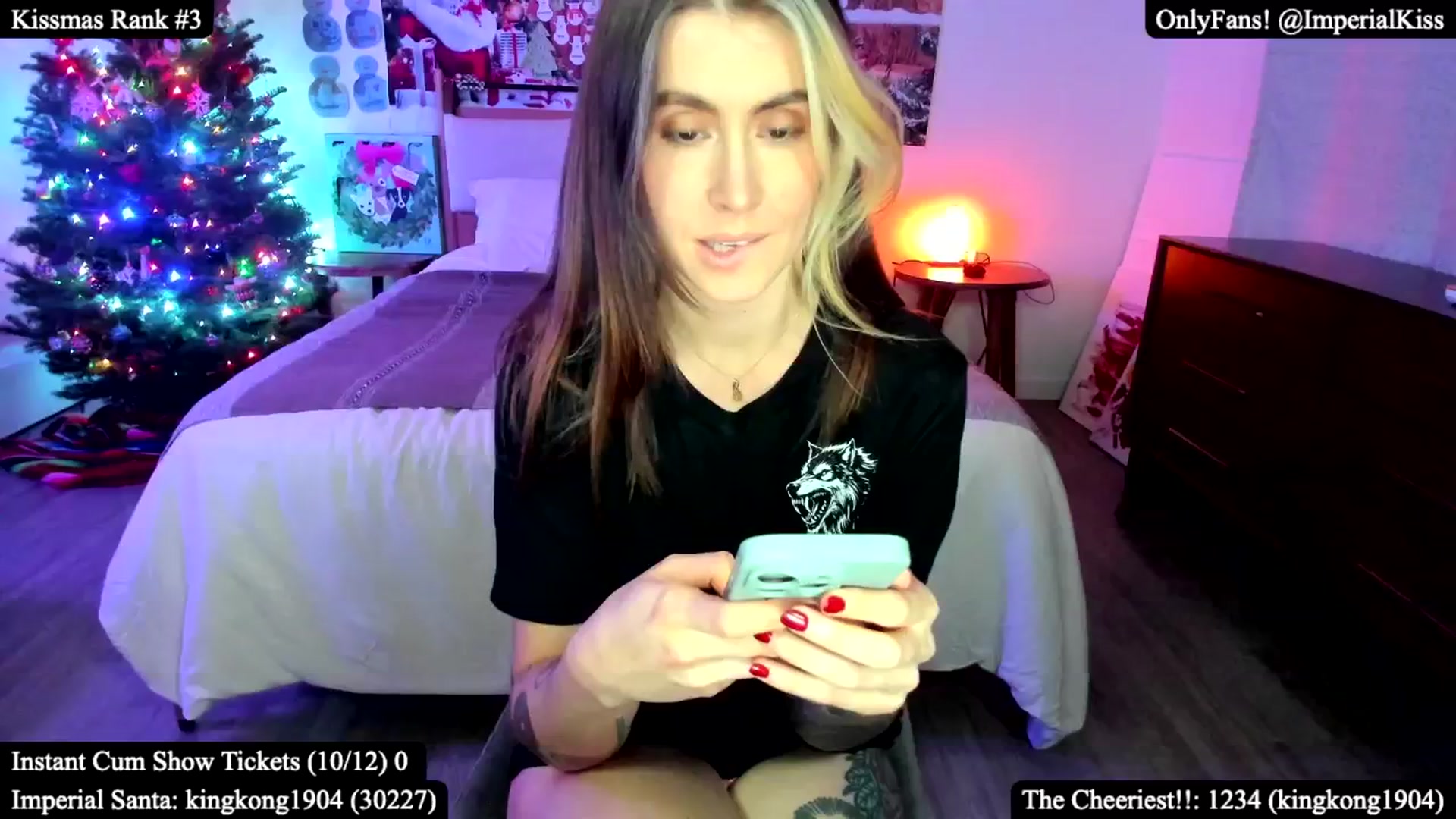 Gallery image thumbnail from ImperialKiss's myfreecams stream on, 12/08/2024, 02:35 image 6 of 20