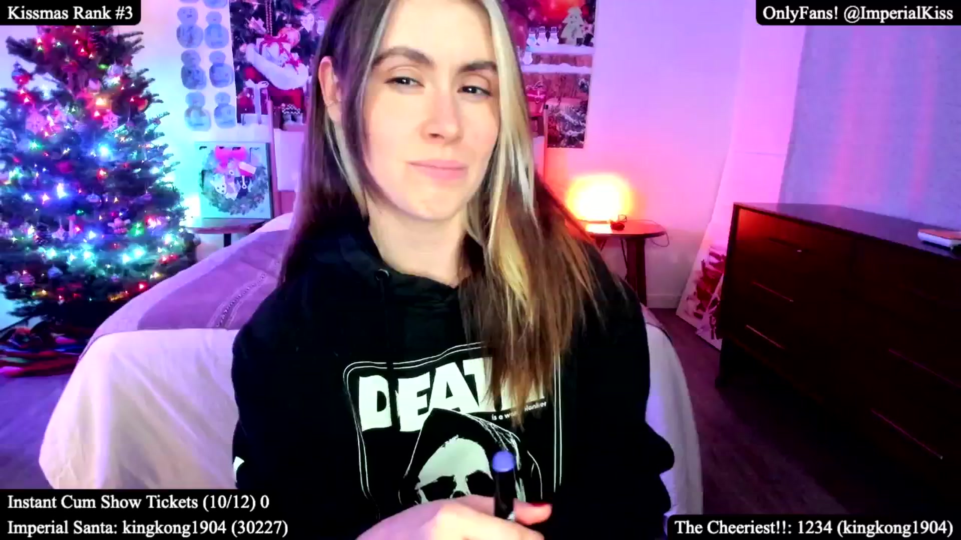 Gallery image thumbnail from ImperialKiss's myfreecams stream on, 12/08/2024, 08:30 image 2 of 20