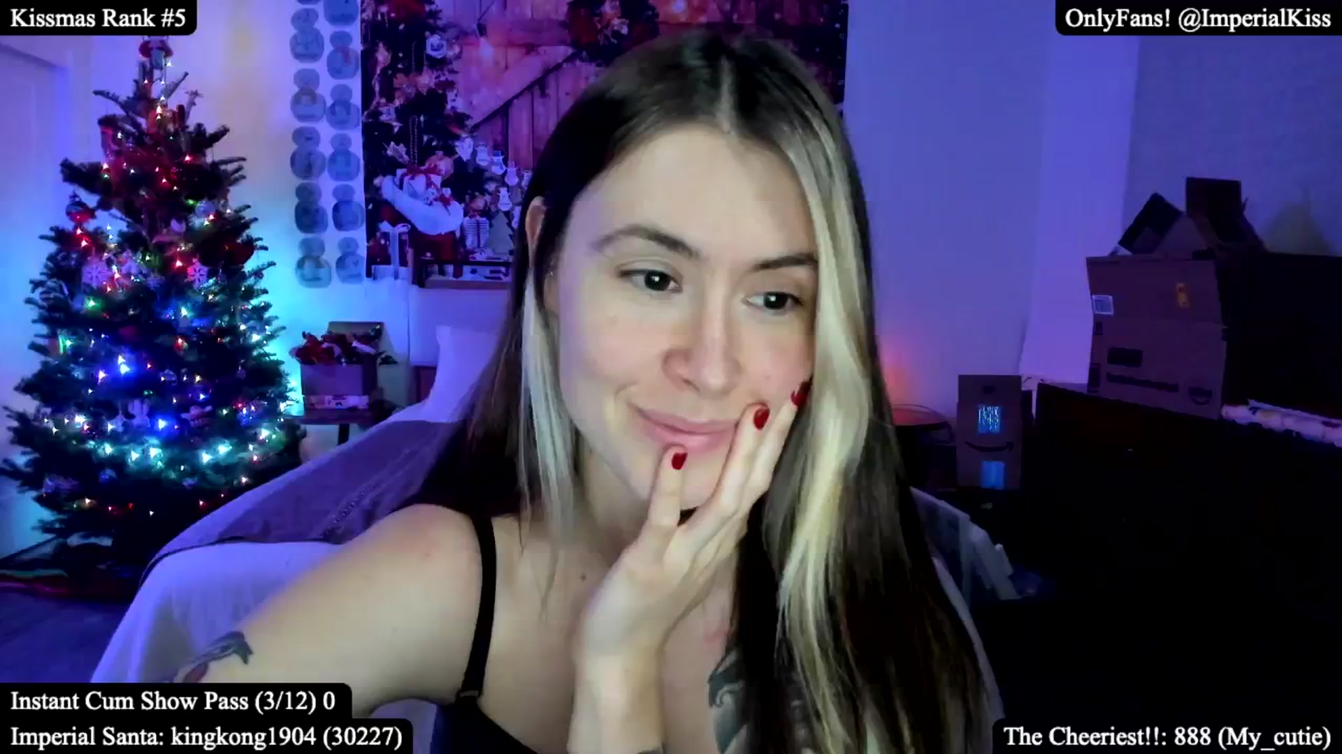 Gallery image thumbnail from ImperialKiss's myfreecams stream on, 12/13/2024, 05:35 image 18 of 20