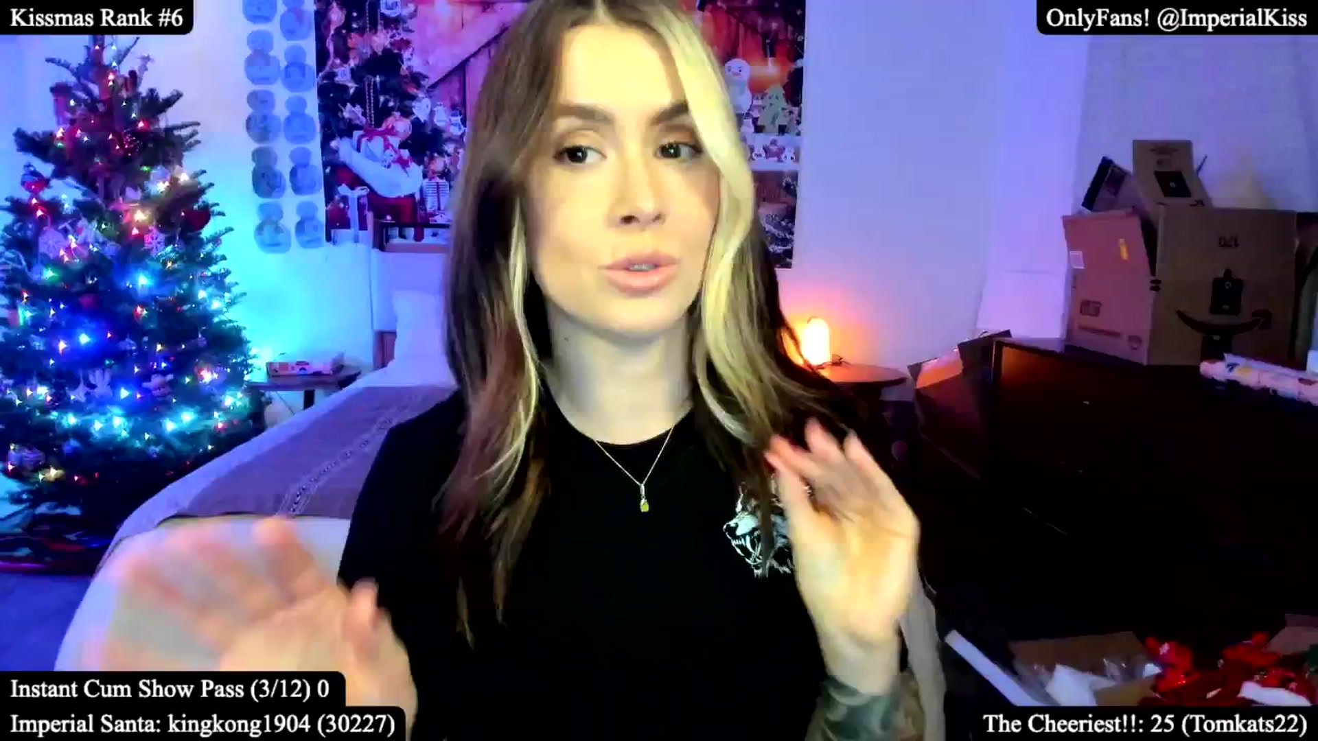 Gallery image thumbnail from ImperialKiss's myfreecams stream on, 12/15/2024, 04:11 image 2 of 20