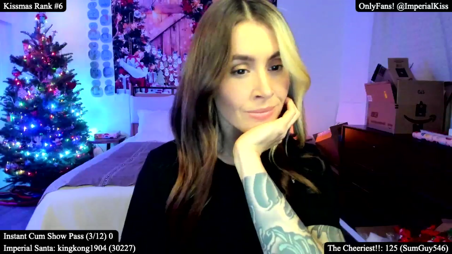 Gallery image thumbnail from ImperialKiss's myfreecams stream on, 12/15/2024, 04:11 image 10 of 20