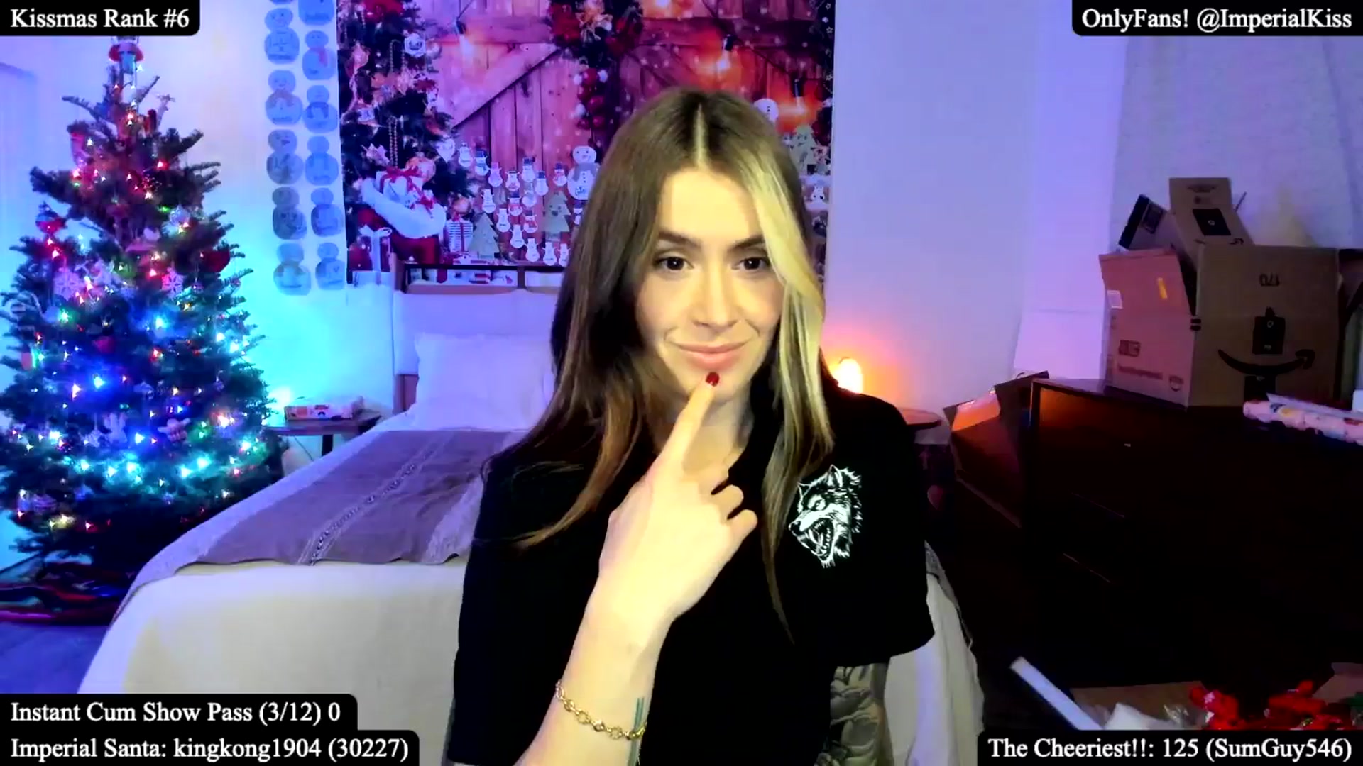 Gallery image thumbnail from ImperialKiss's myfreecams stream on, 12/15/2024, 04:11 image 12 of 20