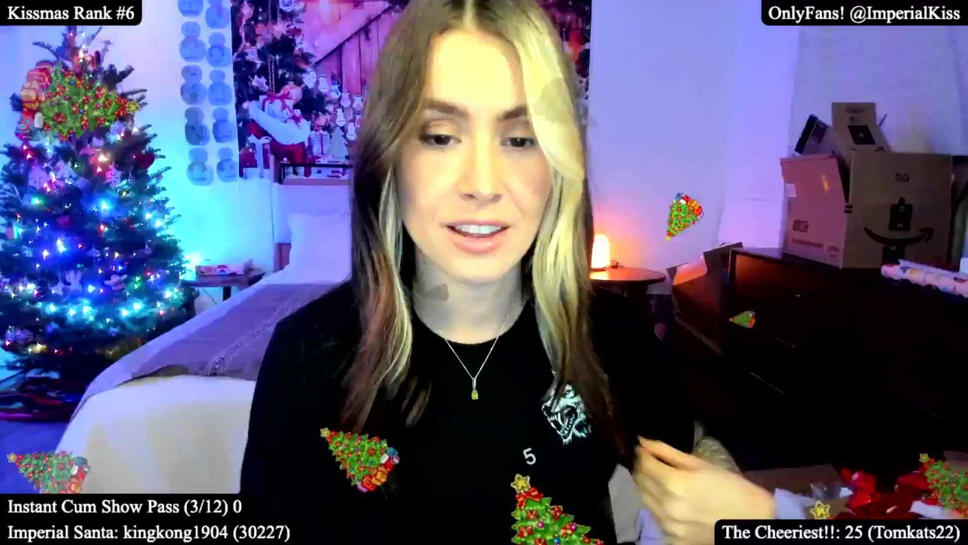 Gallery image thumbnail from ImperialKiss's myfreecams stream on, 12/15/2024, 04:11 image 1 of 20