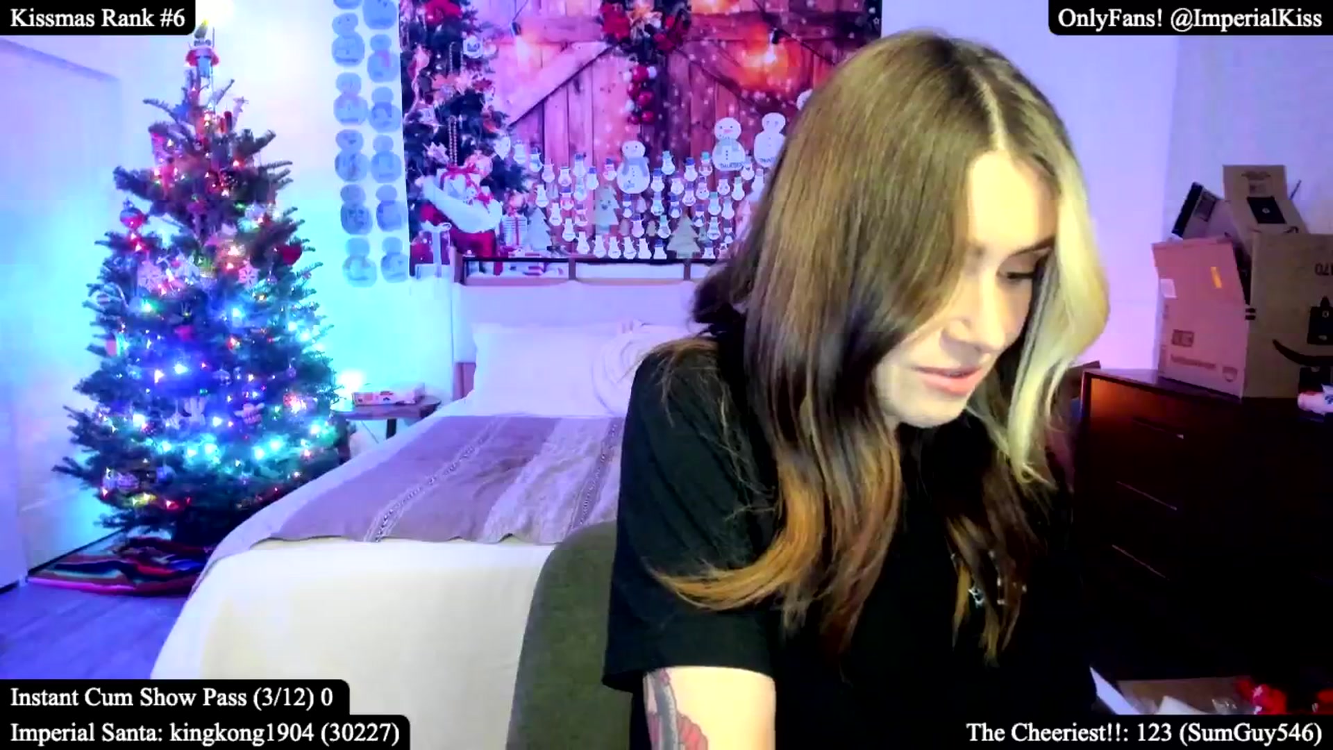 Gallery image thumbnail from ImperialKiss's myfreecams stream on, 12/15/2024, 04:11 image 8 of 20
