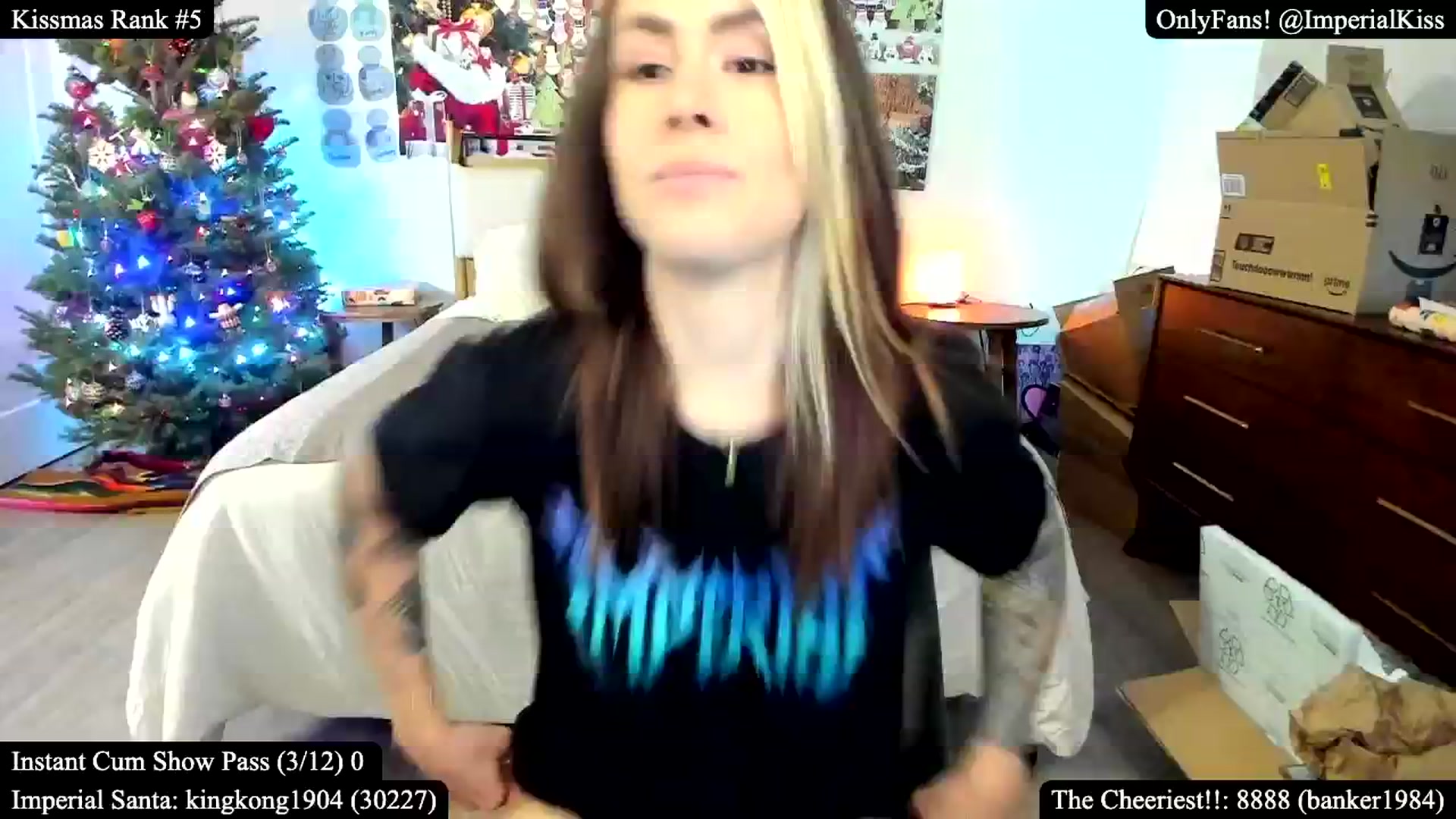 Gallery image thumbnail from ImperialKiss's myfreecams stream on, 12/16/2024, 01:35 image 1 of 20