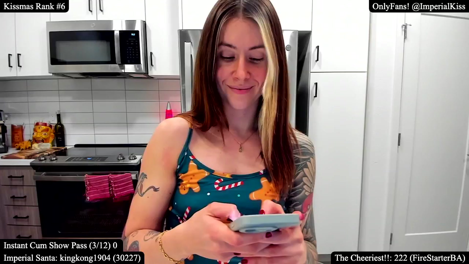 Gallery image thumbnail from ImperialKiss's myfreecams stream on, 12/20/2024, 06:27 image 16 of 20