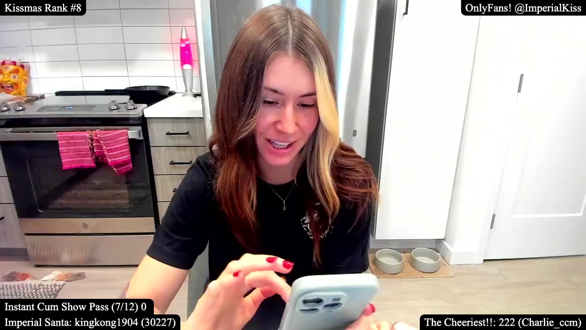 Gallery image thumbnail from ImperialKiss's myfreecams stream on, 12/23/2024, 24:14 image 10 of 20