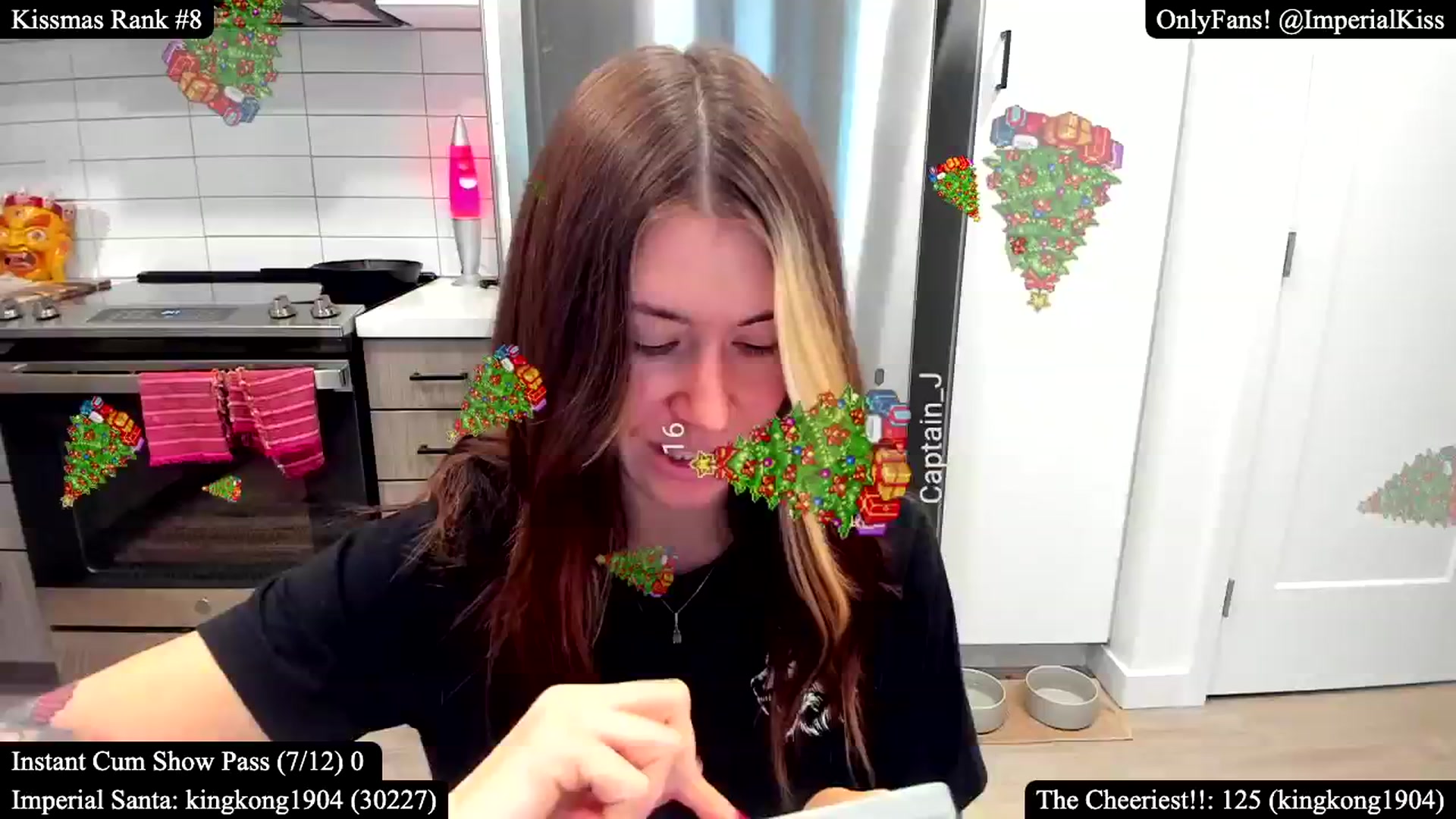 Gallery image thumbnail from ImperialKiss's myfreecams stream on, 12/23/2024, 24:14 image 4 of 20