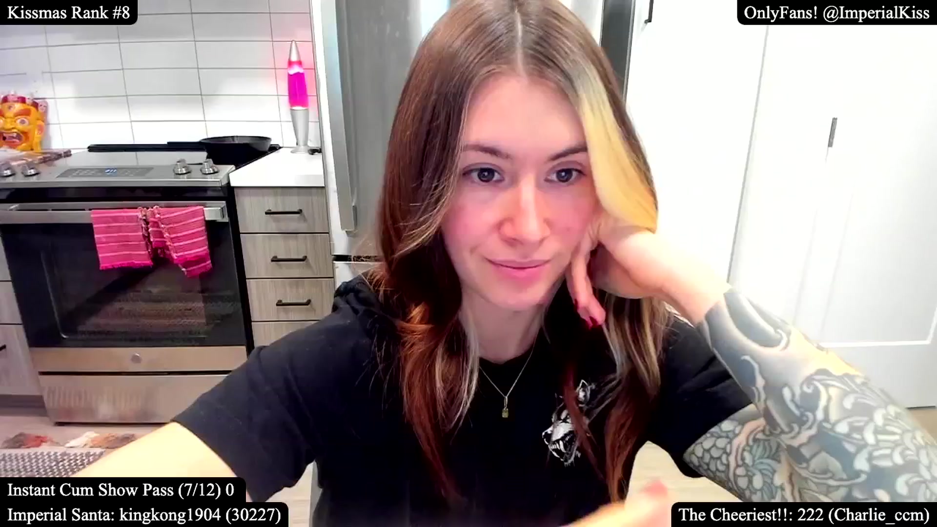 Gallery image thumbnail from ImperialKiss's myfreecams stream on, 12/23/2024, 24:14 image 9 of 20