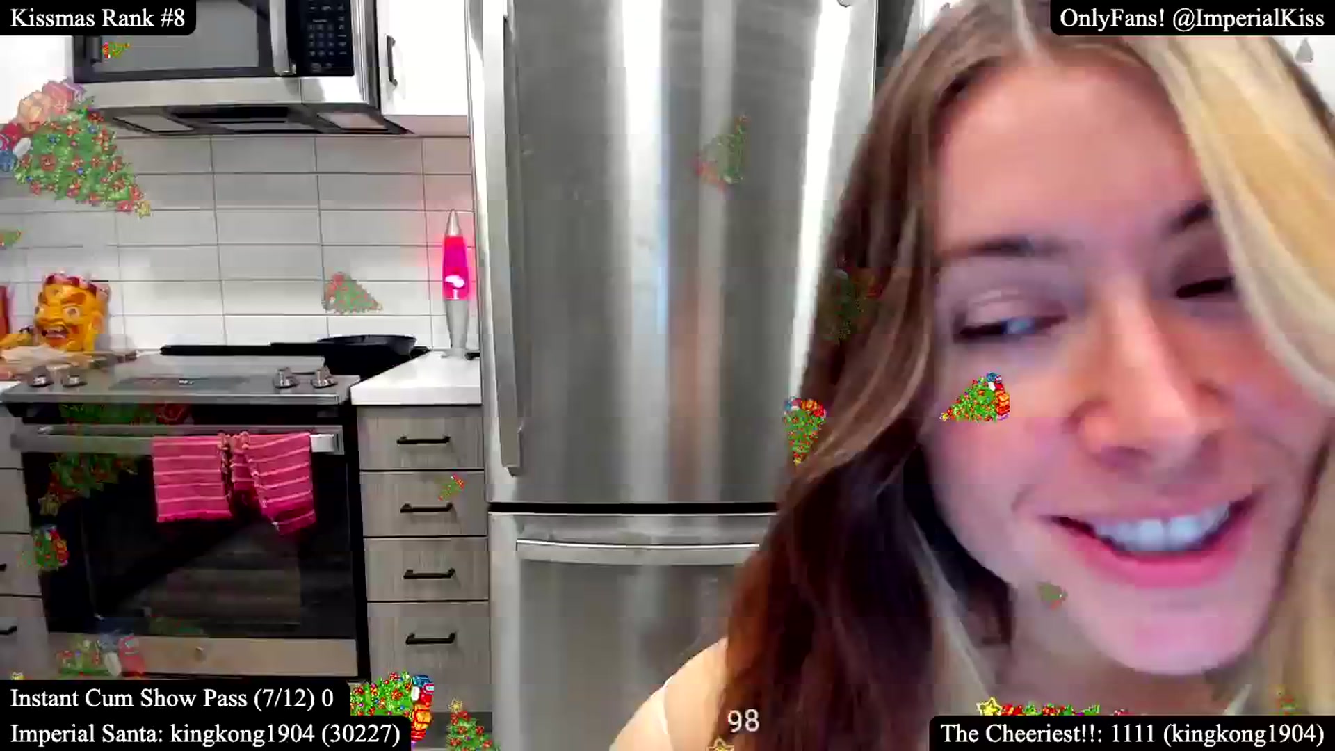 Gallery image thumbnail from ImperialKiss's myfreecams stream on, 12/23/2024, 01:10 image 13 of 20