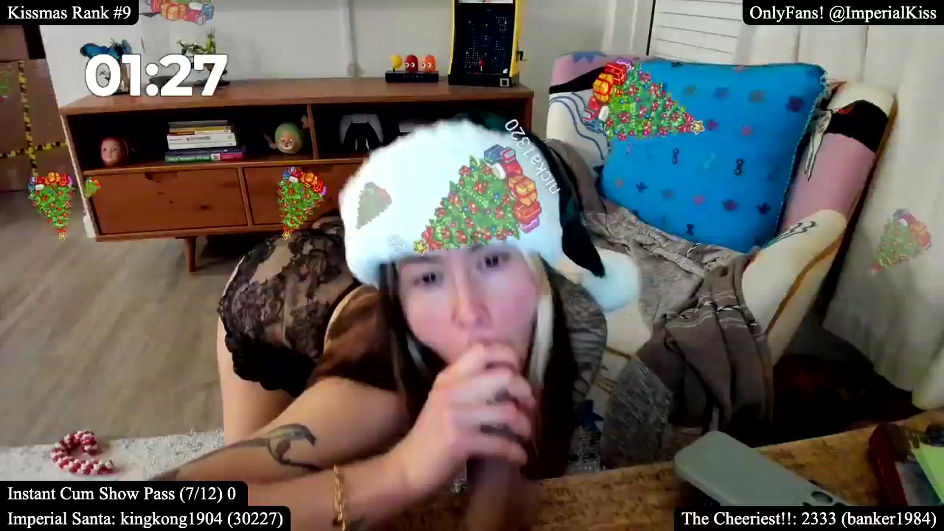 Gallery image thumbnail from ImperialKiss's myfreecams stream on, 12/24/2024, 10:13 image 9 of 20