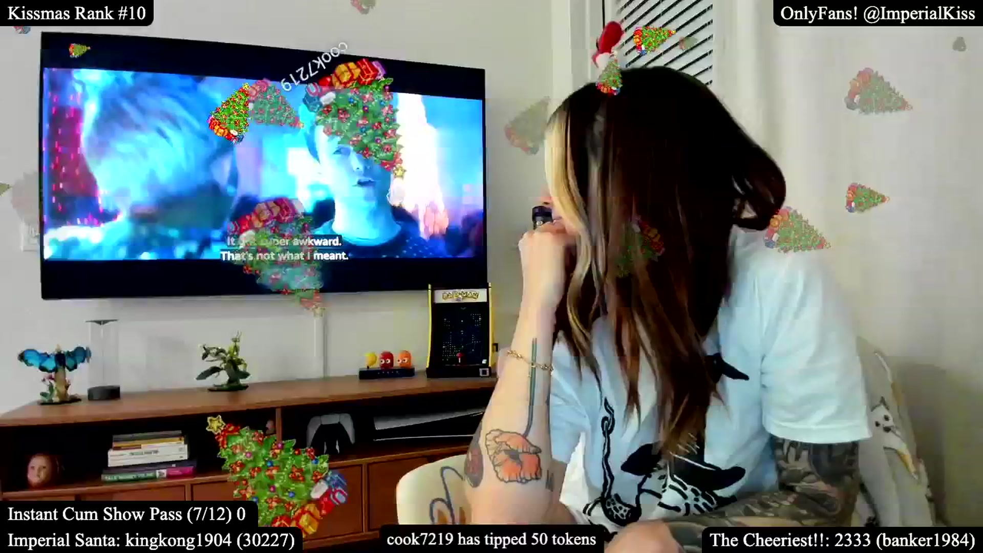 Gallery image thumbnail from ImperialKiss's myfreecams stream on, 12/27/2024, 08:38 image 10 of 20